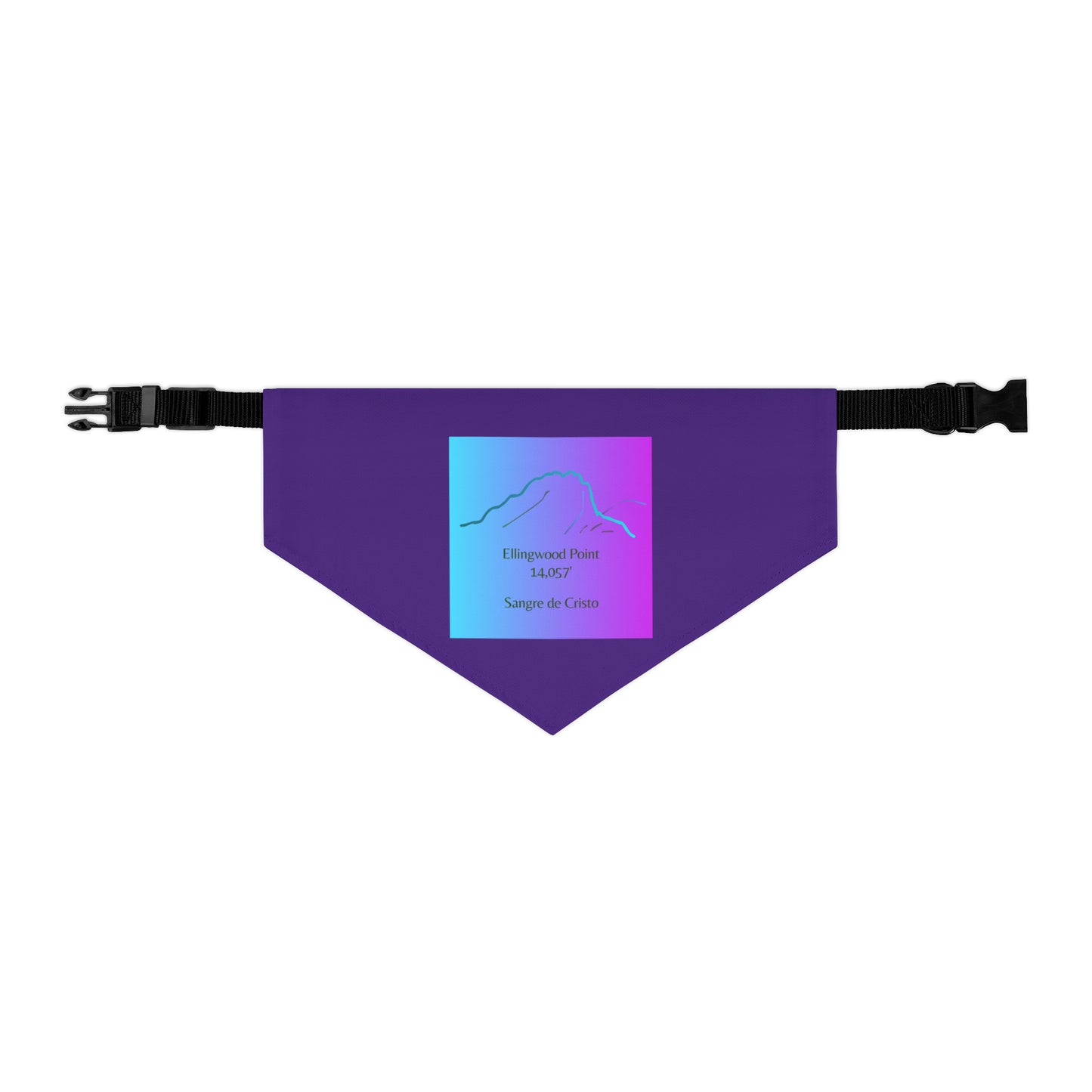Ellingwood Point 14er Pet Bandana Collar