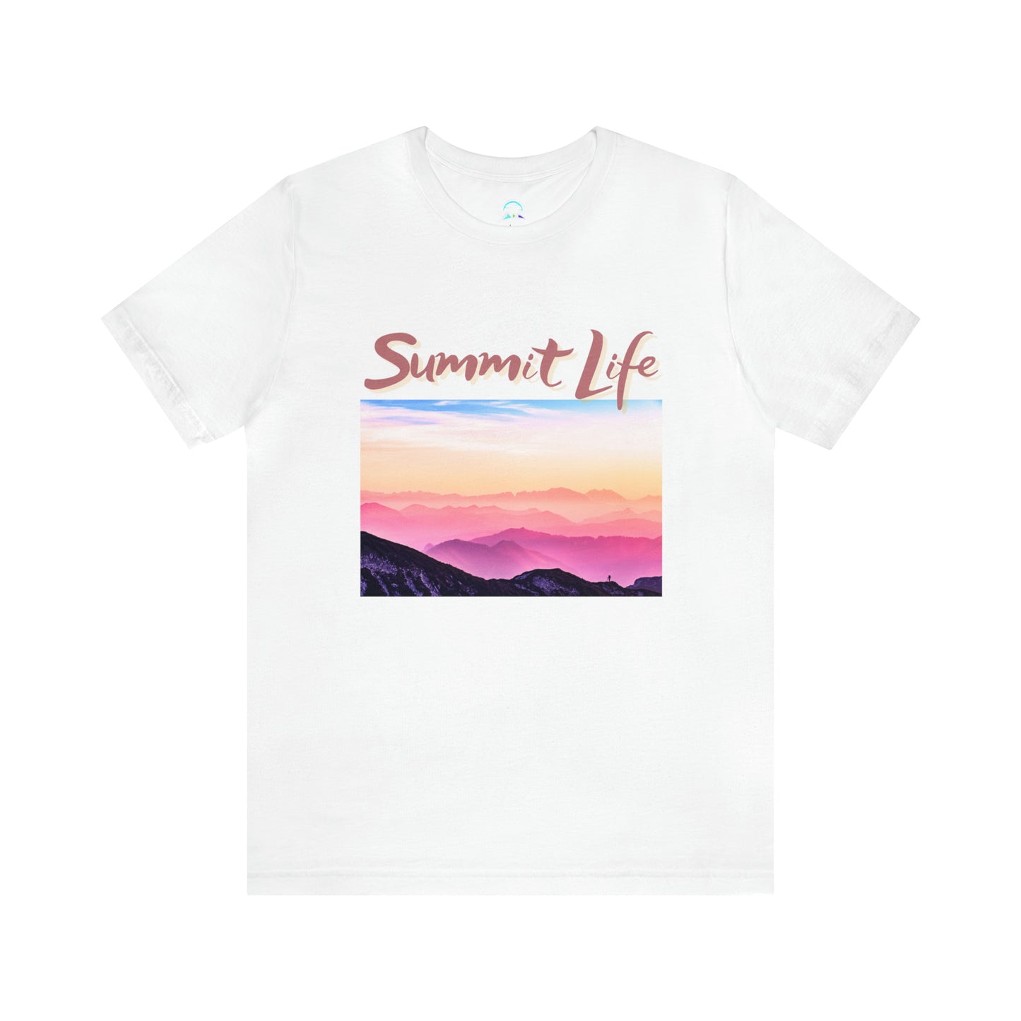 Summit Life in the Mountains Unisex Jersey Short Sleeve Tee