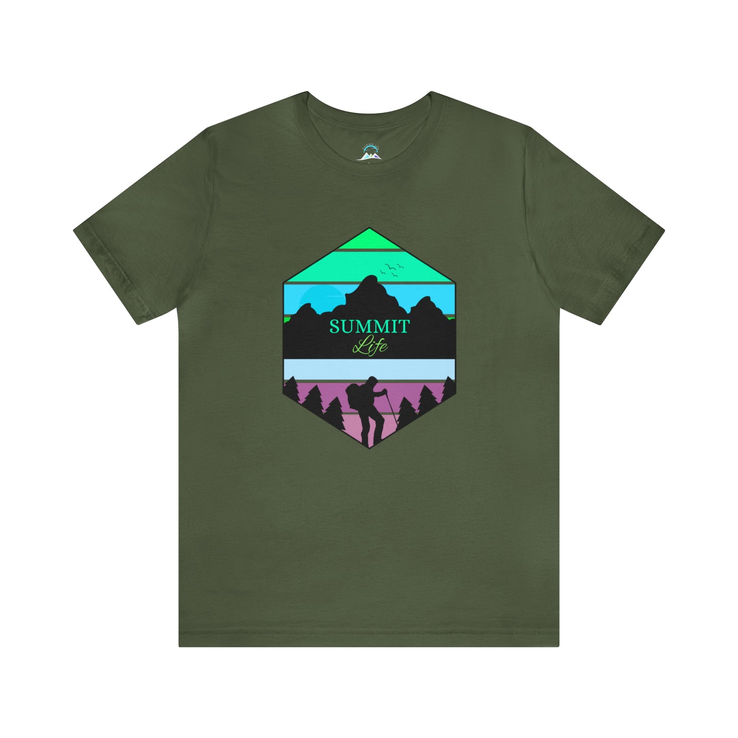 Summit Life Hiking Unisex Jersey Short Sleeve Tee