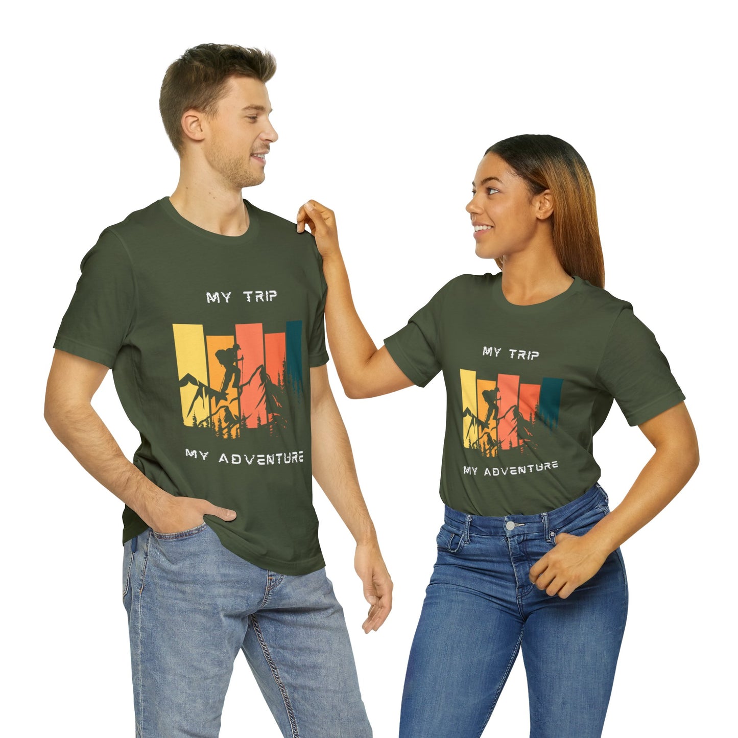 My Trip, My Adventure Unisex Jersey Short Sleeve Tee