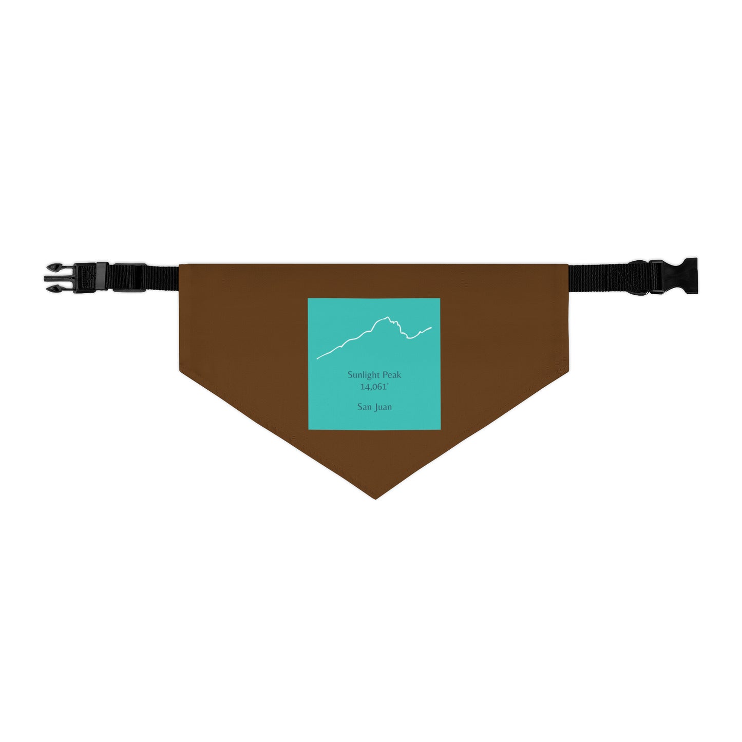 Sunlight Peak 14er Pet Bandana Collar