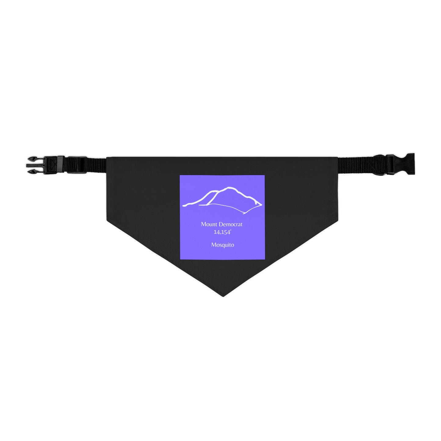 Mount Democrat 14er Pet Bandana Collar
