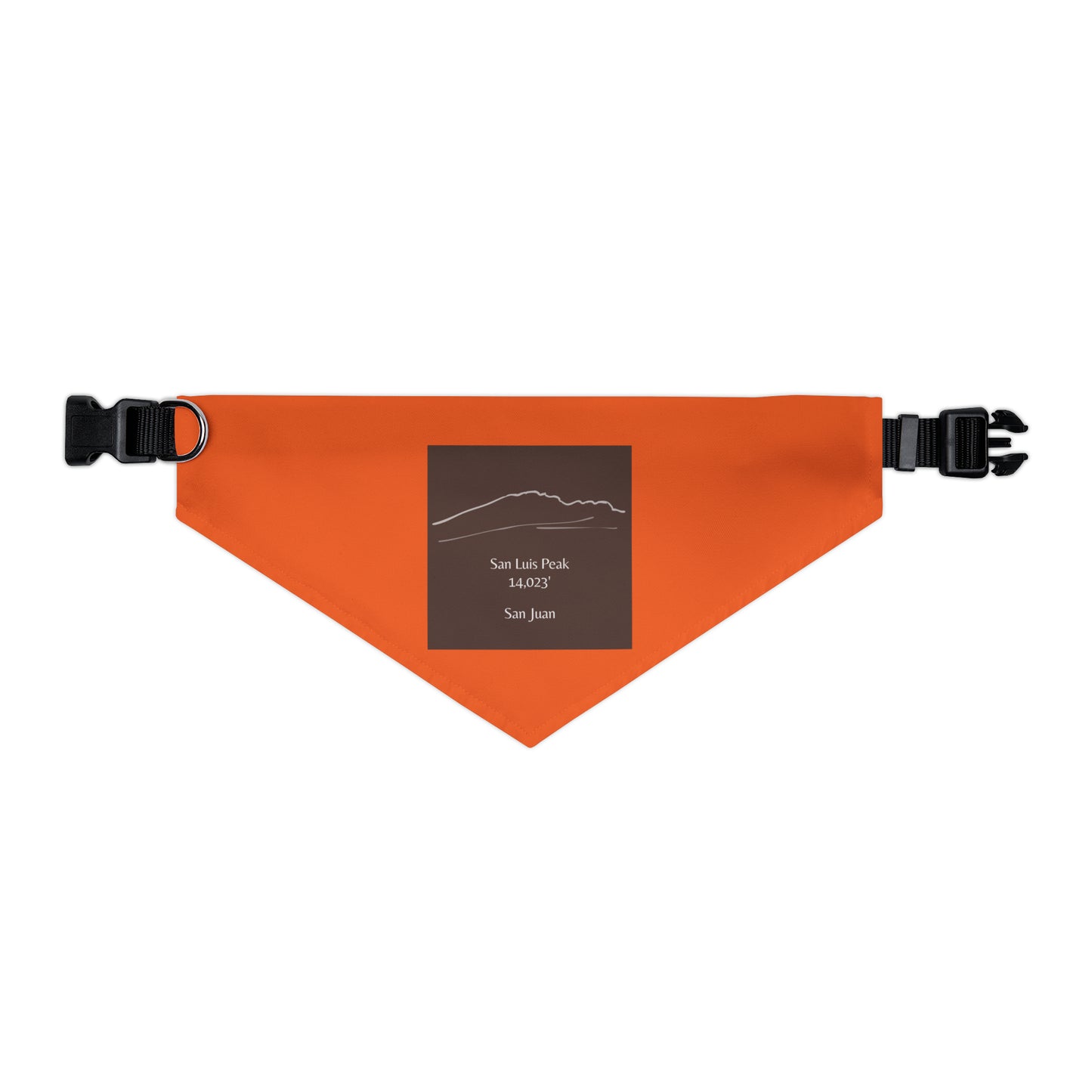 San Luis Peak 14er Pet Bandana Collar