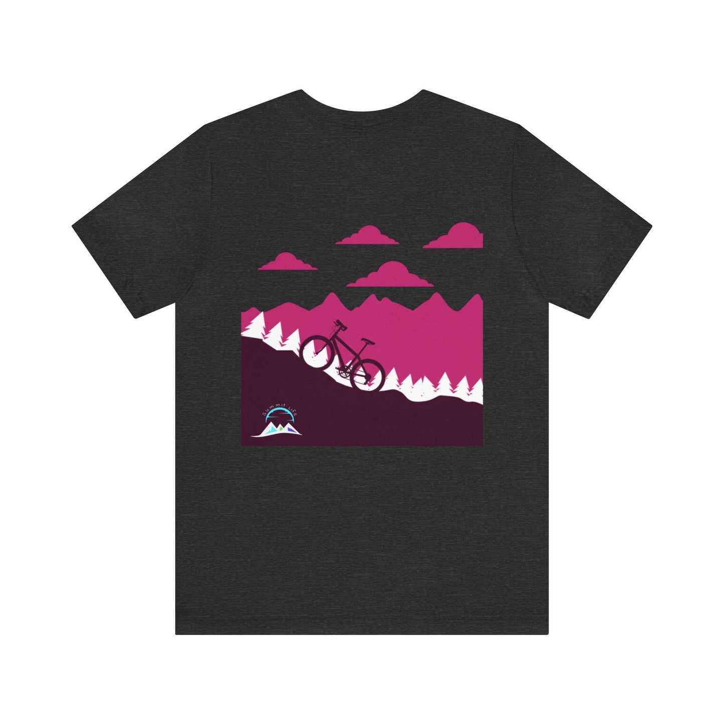Mountain Bike USA Unisex Jersey Short Sleeve Tee