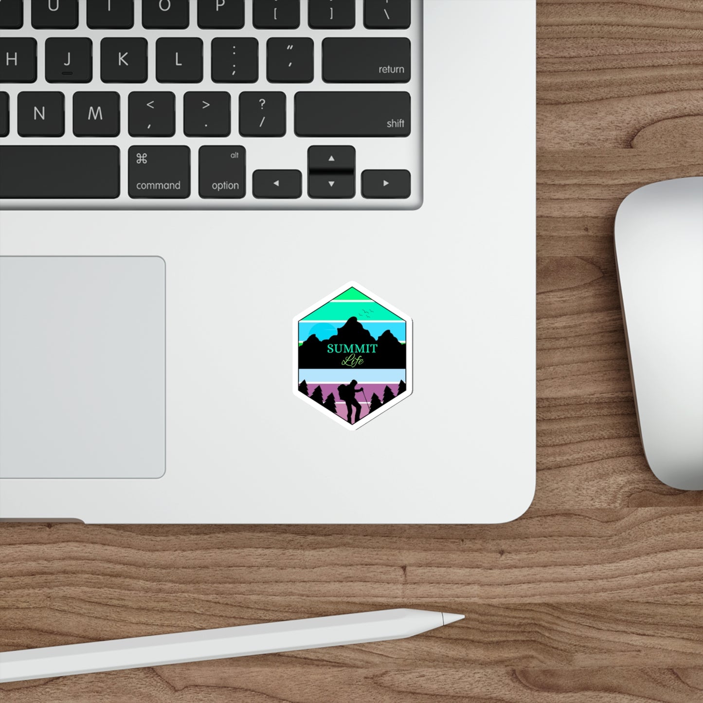 Summit Life Mountaineering Die-Cut Sticker