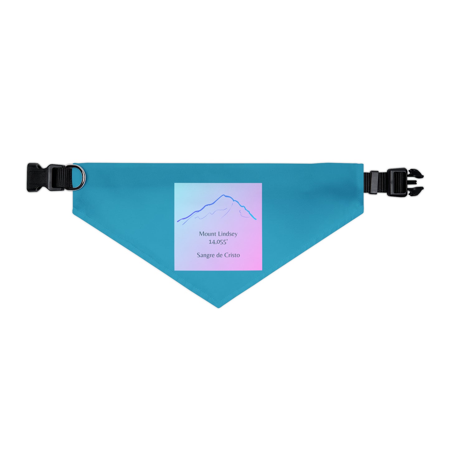 Mount Lindsey 14er Pet Bandana Collar