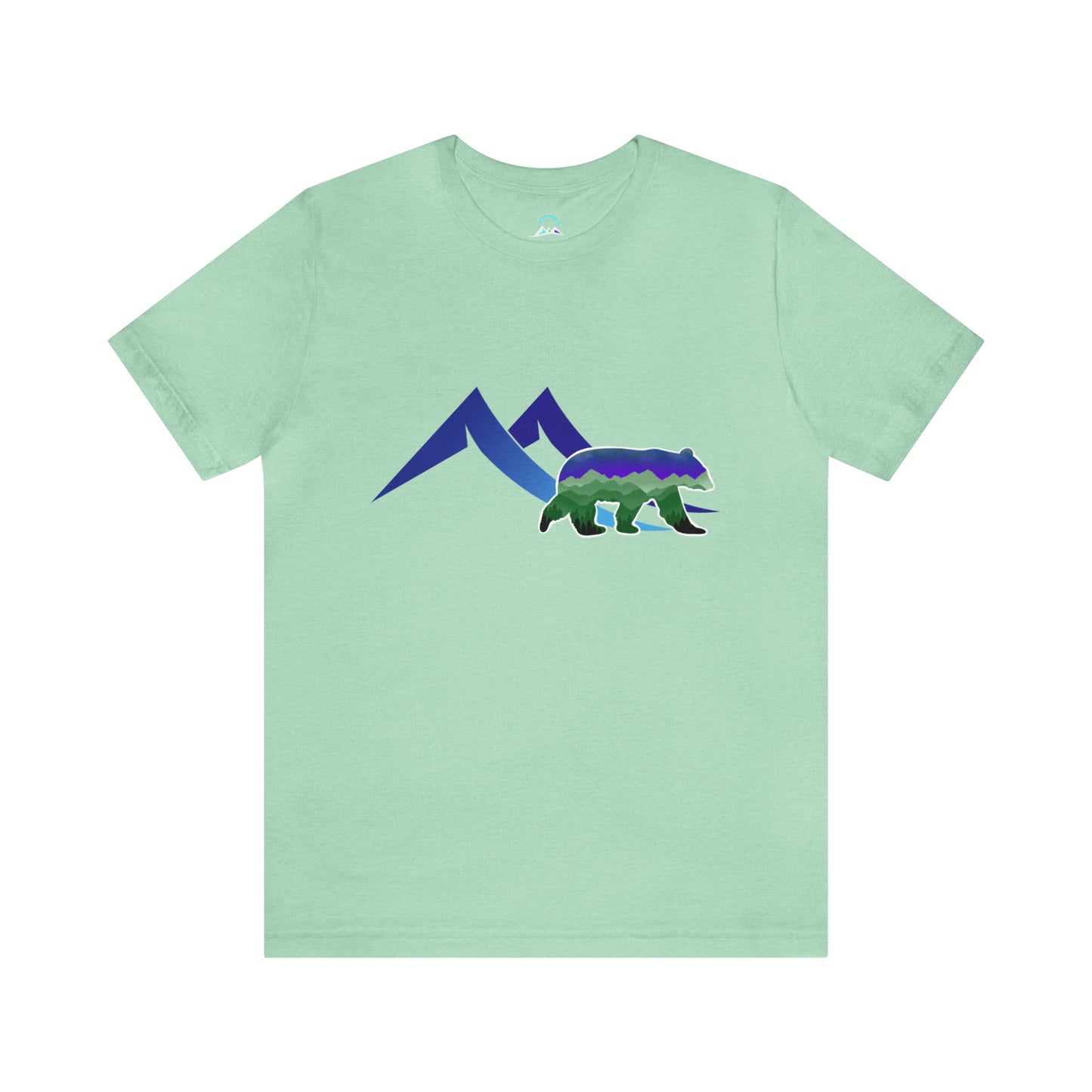 Mountain Bear Unisex Jersey Short Sleeve Tee