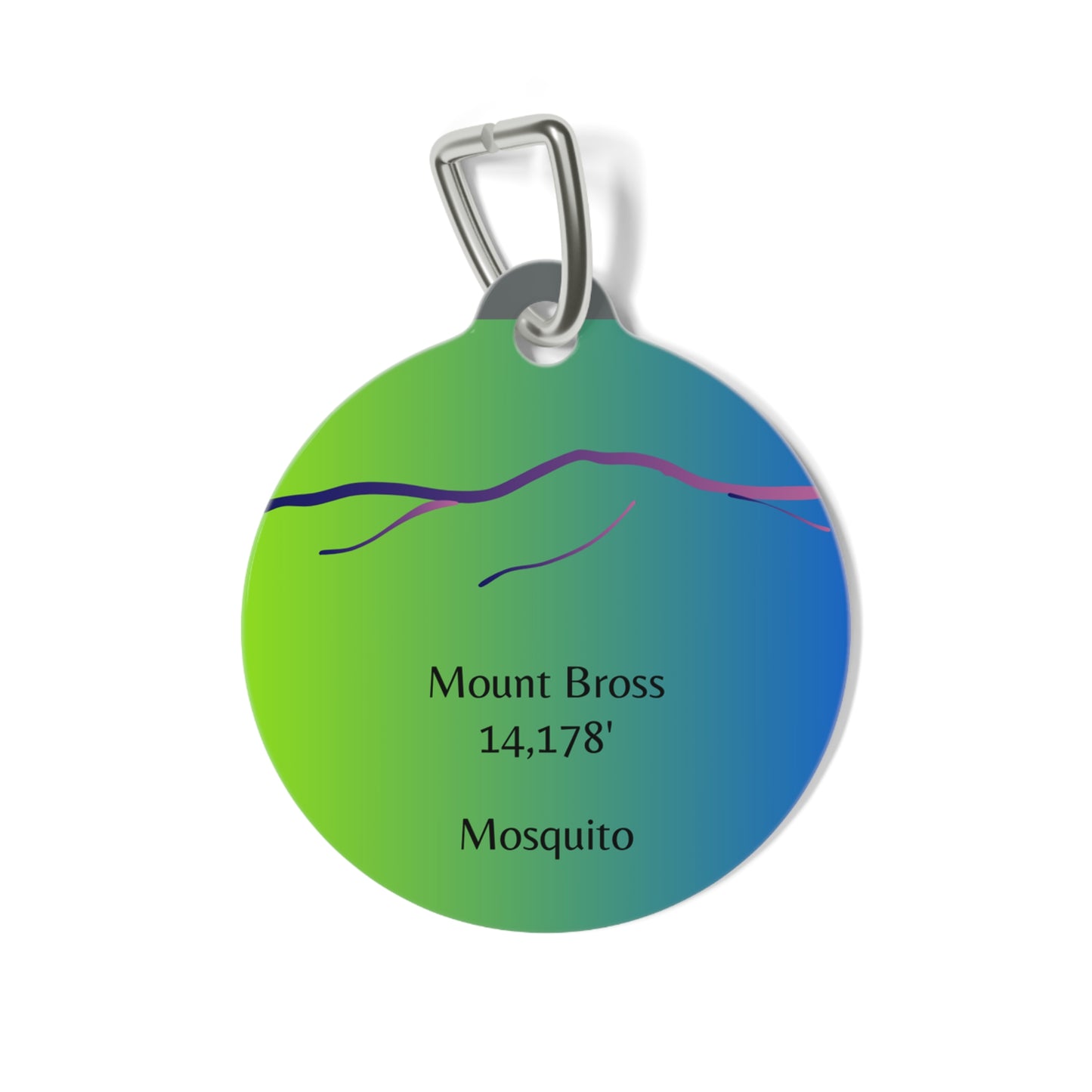 Mount Bross Pet Tag