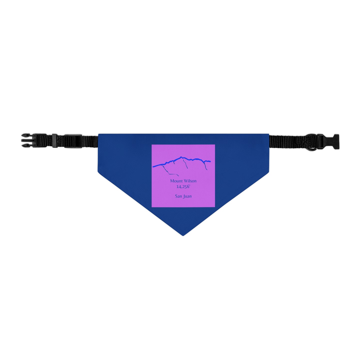 Mount Wilson 14er Pet Bandana Collar