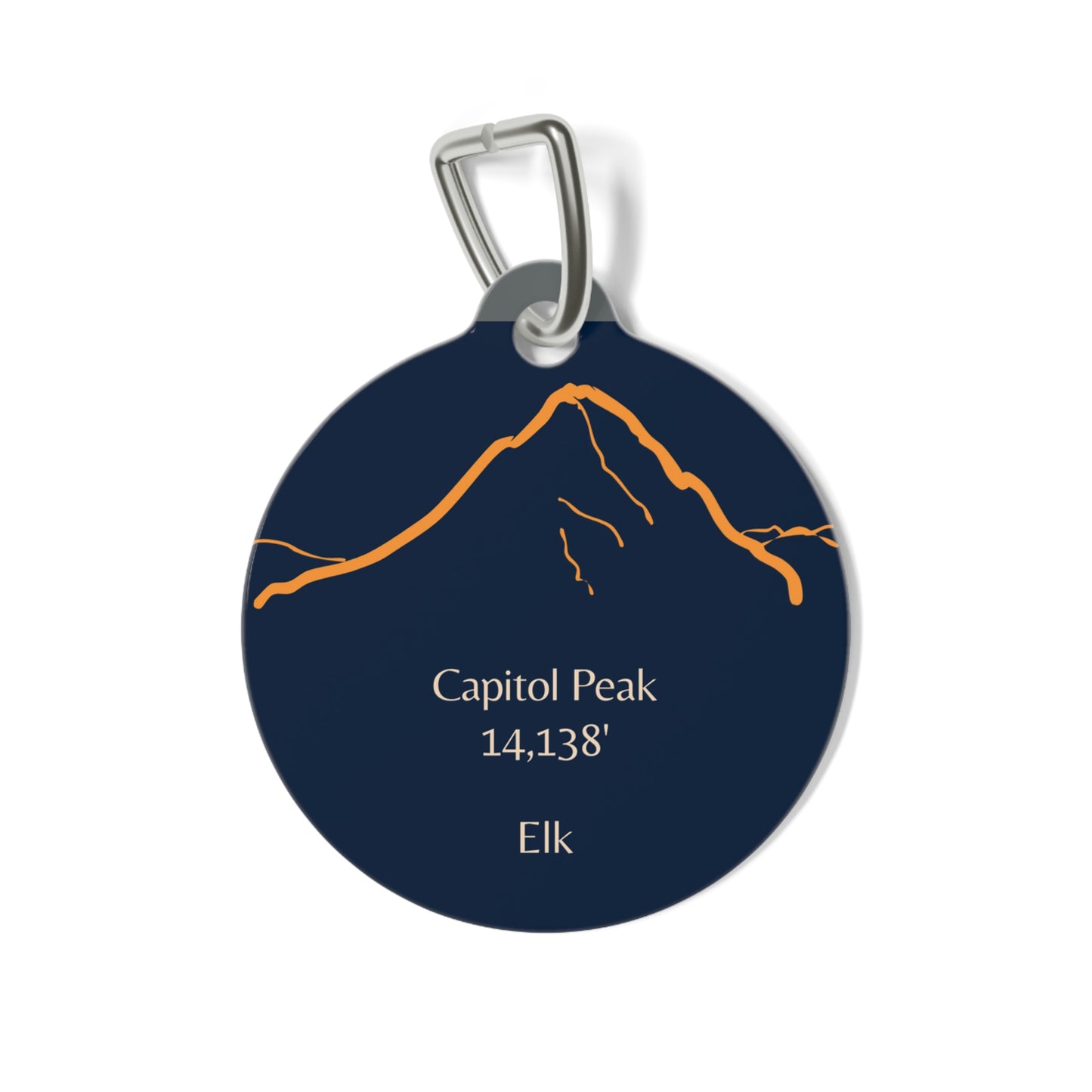Capitol Peak Pet Tag