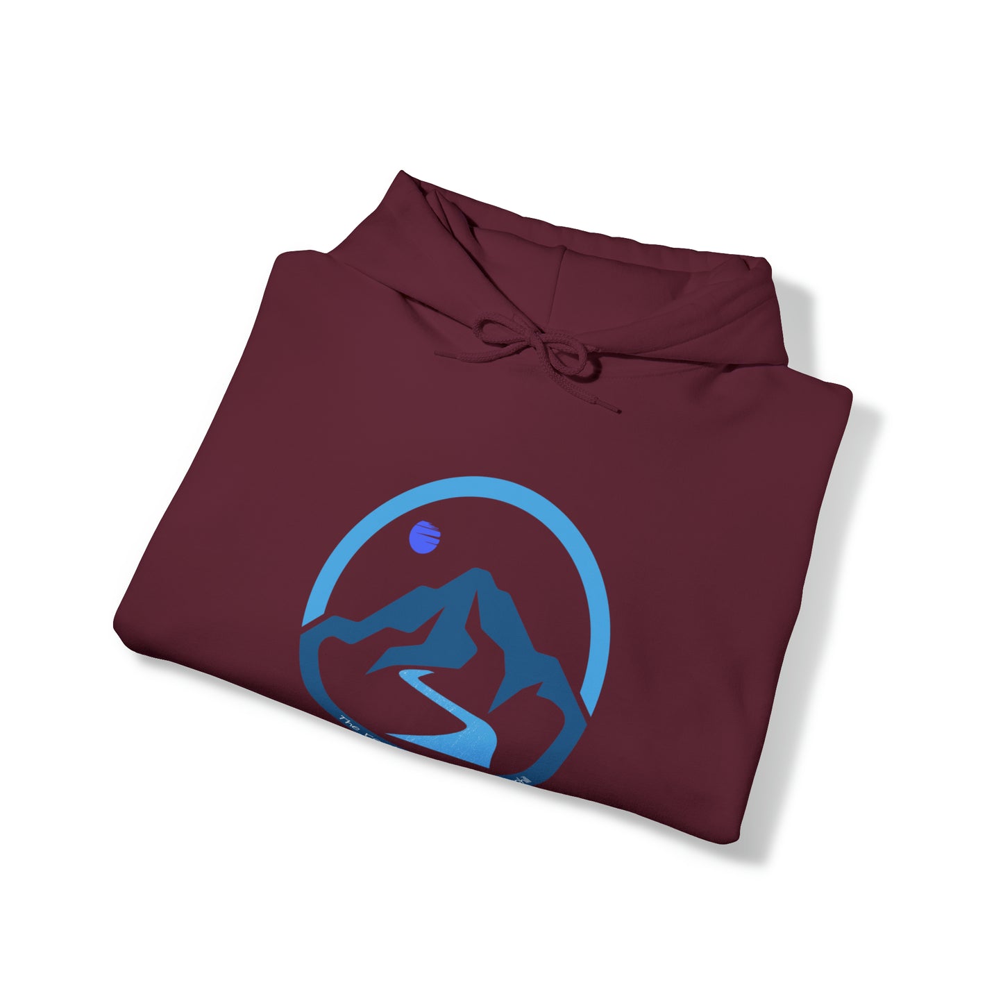 The Road to Success Runs Uphill Unisex Heavy Blend™ Hooded Sweatshirt