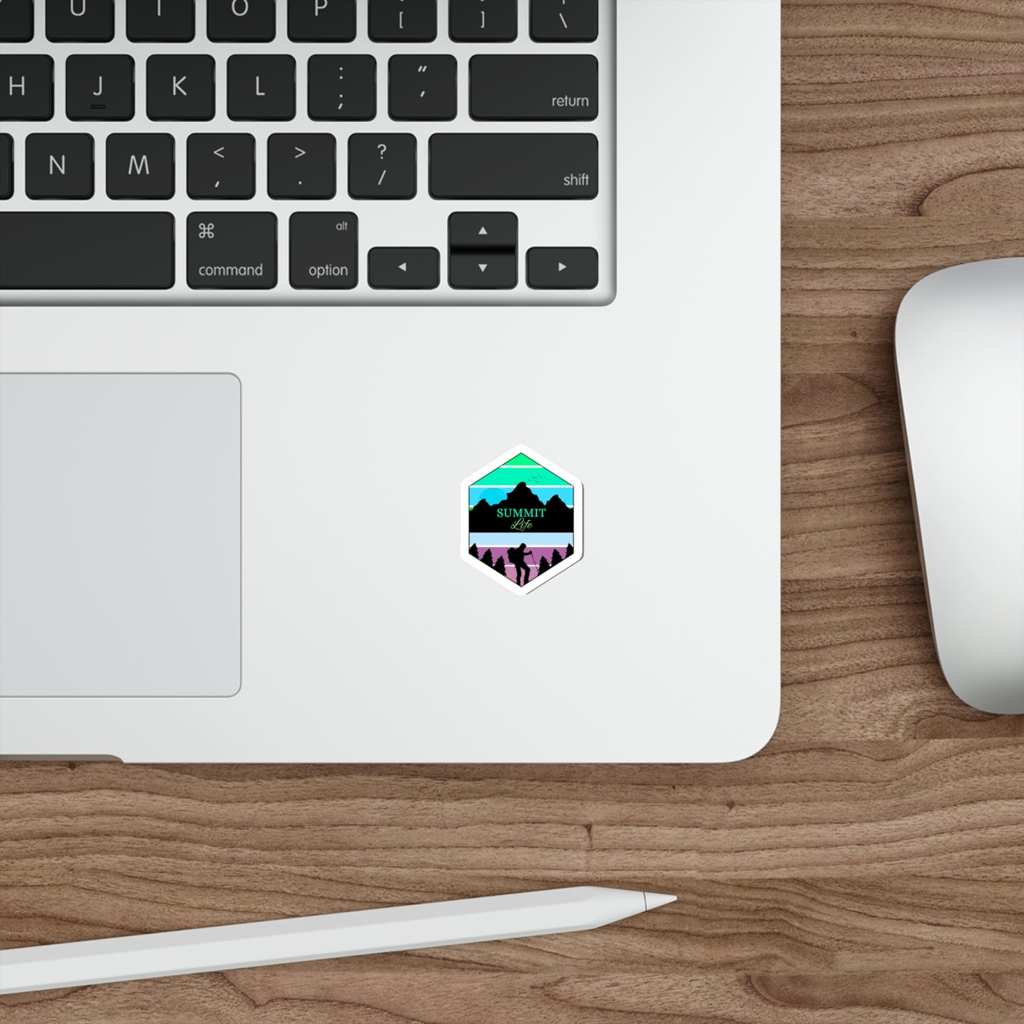 Summit Life Mountaineering Die-Cut Sticker