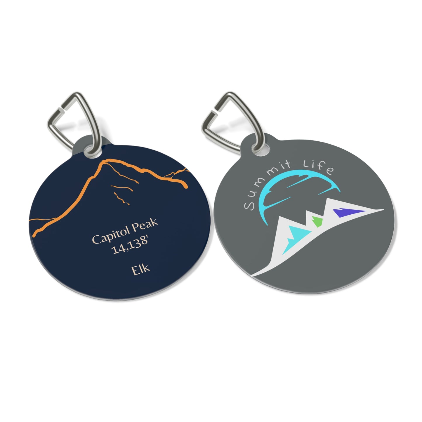 Capitol Peak Pet Tag