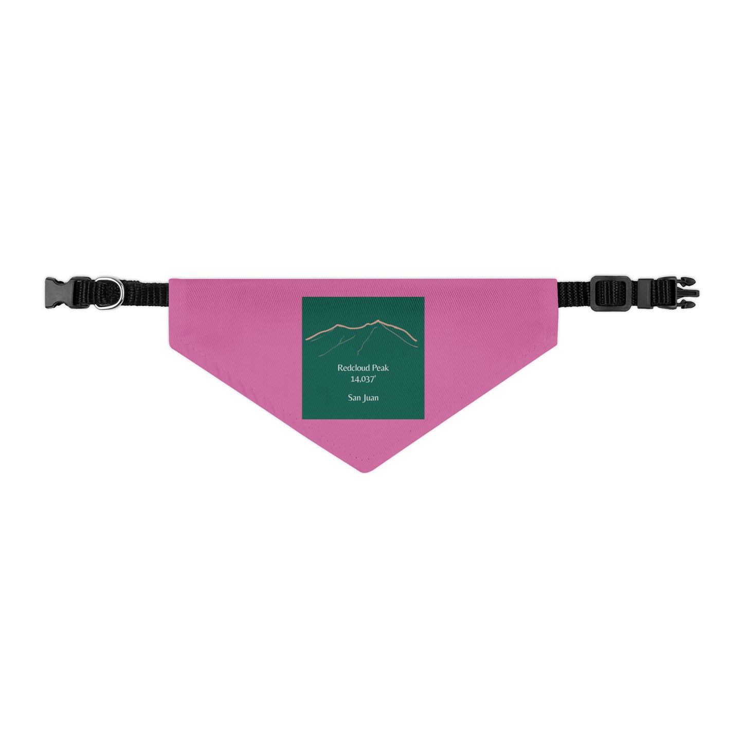 Redcloud Peak 14er Pet Bandana Collar