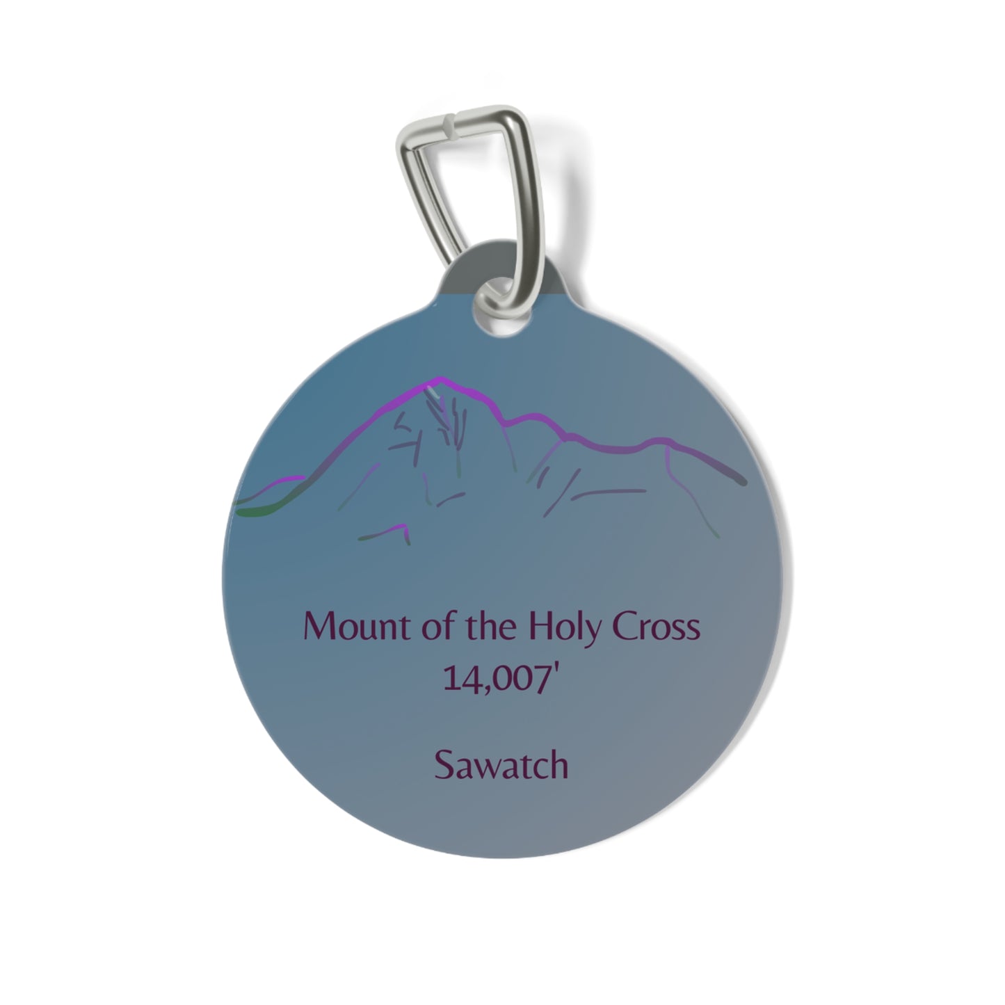 Mount of the Holy Cross Pet Tag