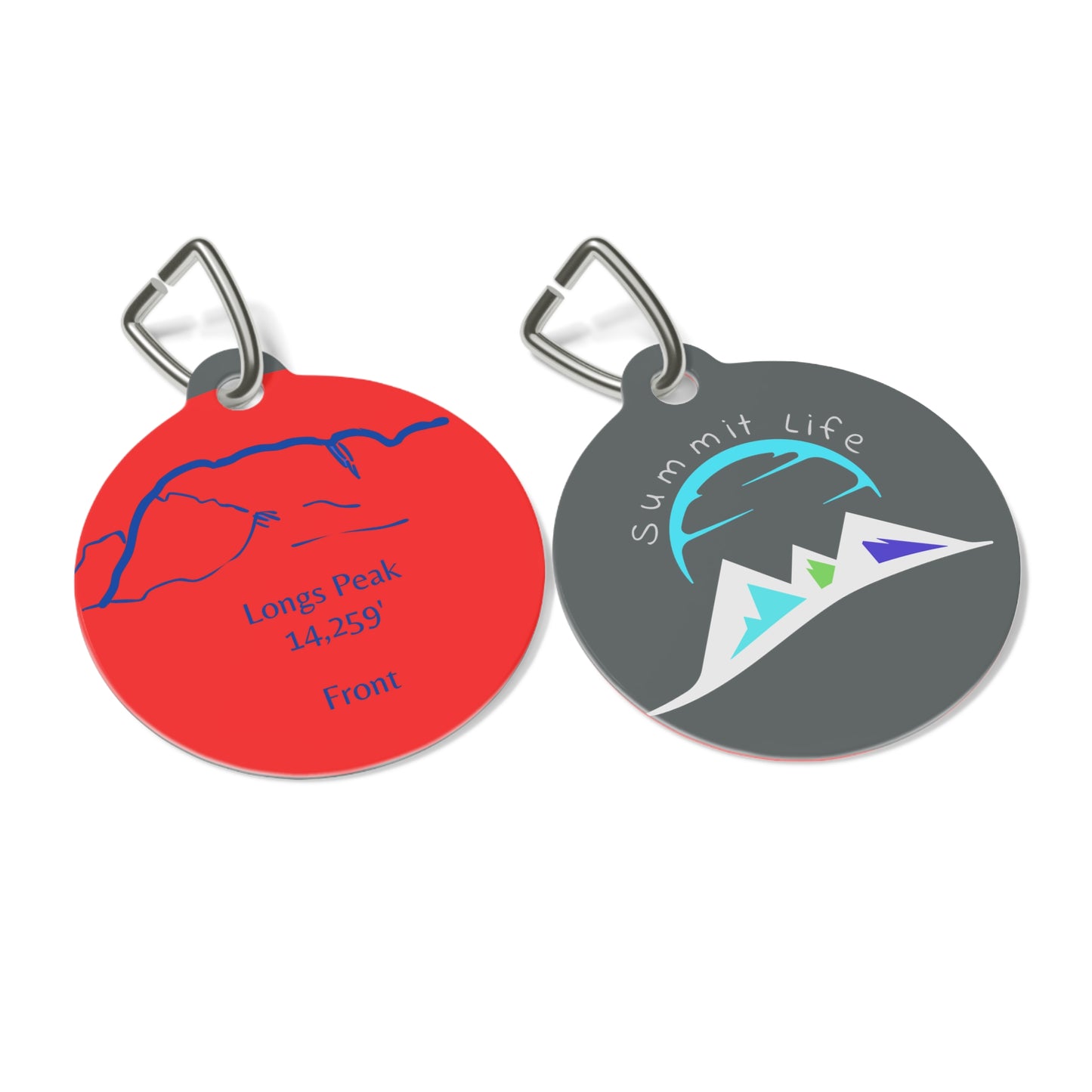 Longs Peak Pet Tag