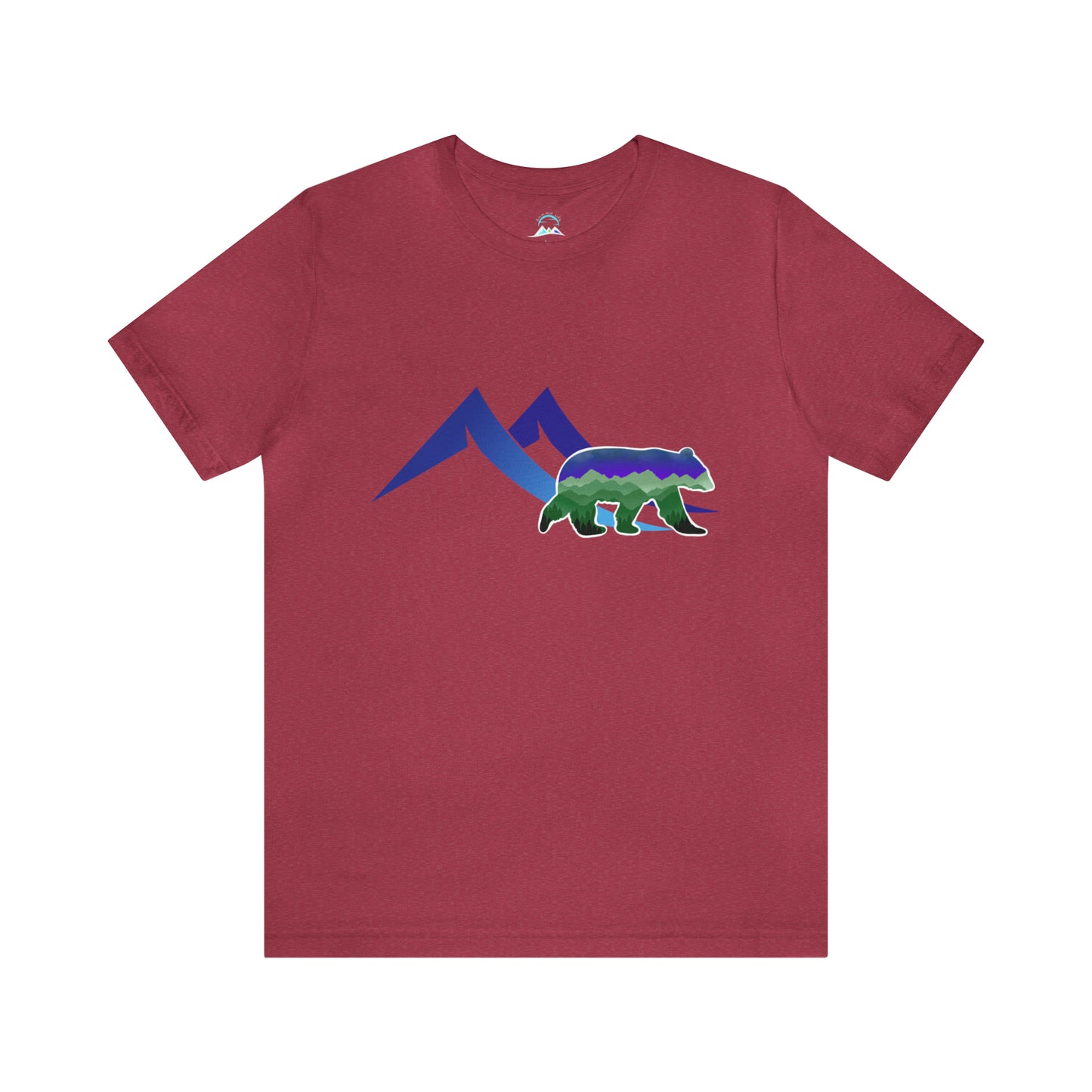 Mountain Bear Unisex Jersey Short Sleeve Tee