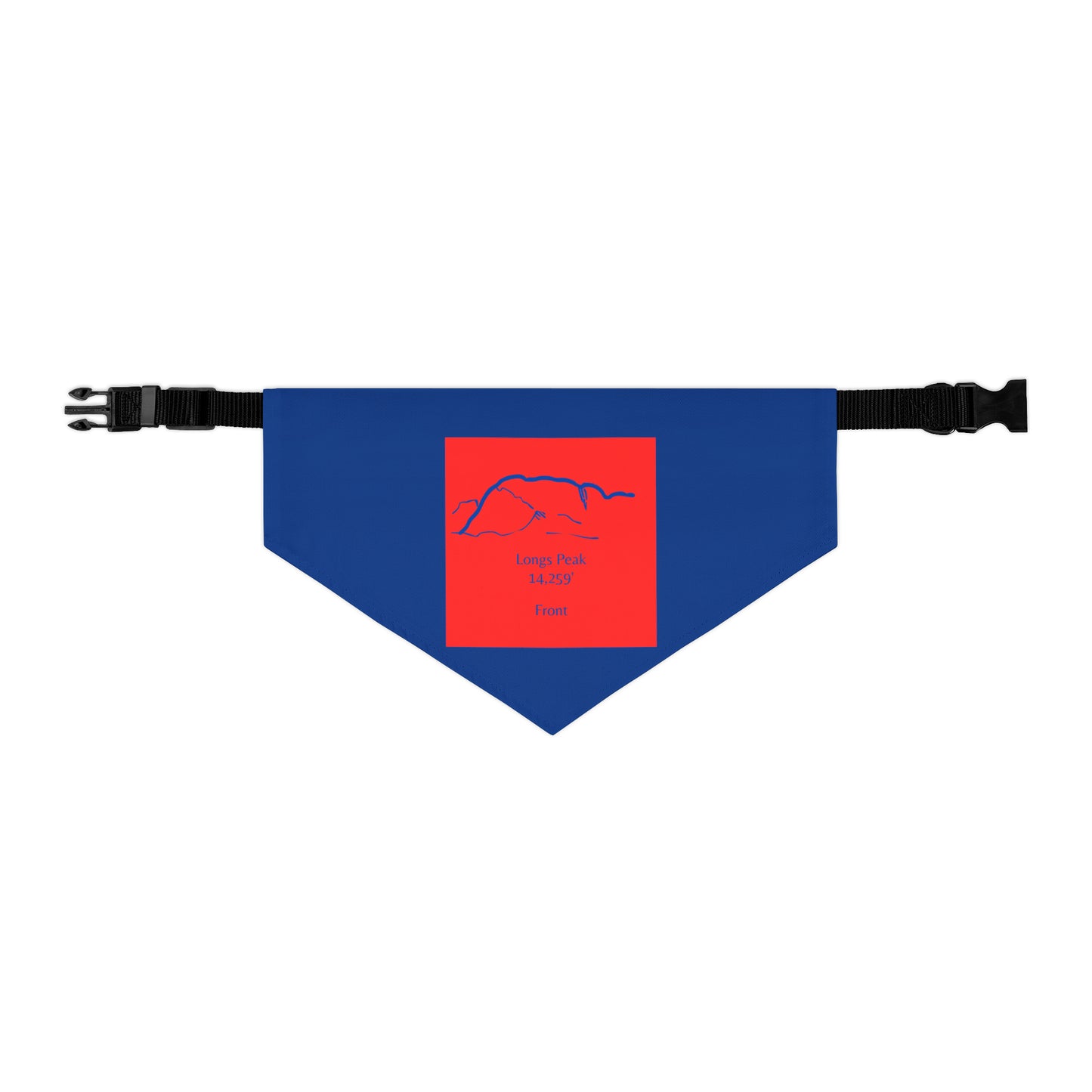 Longs Peak 14er Pet Bandana Collar