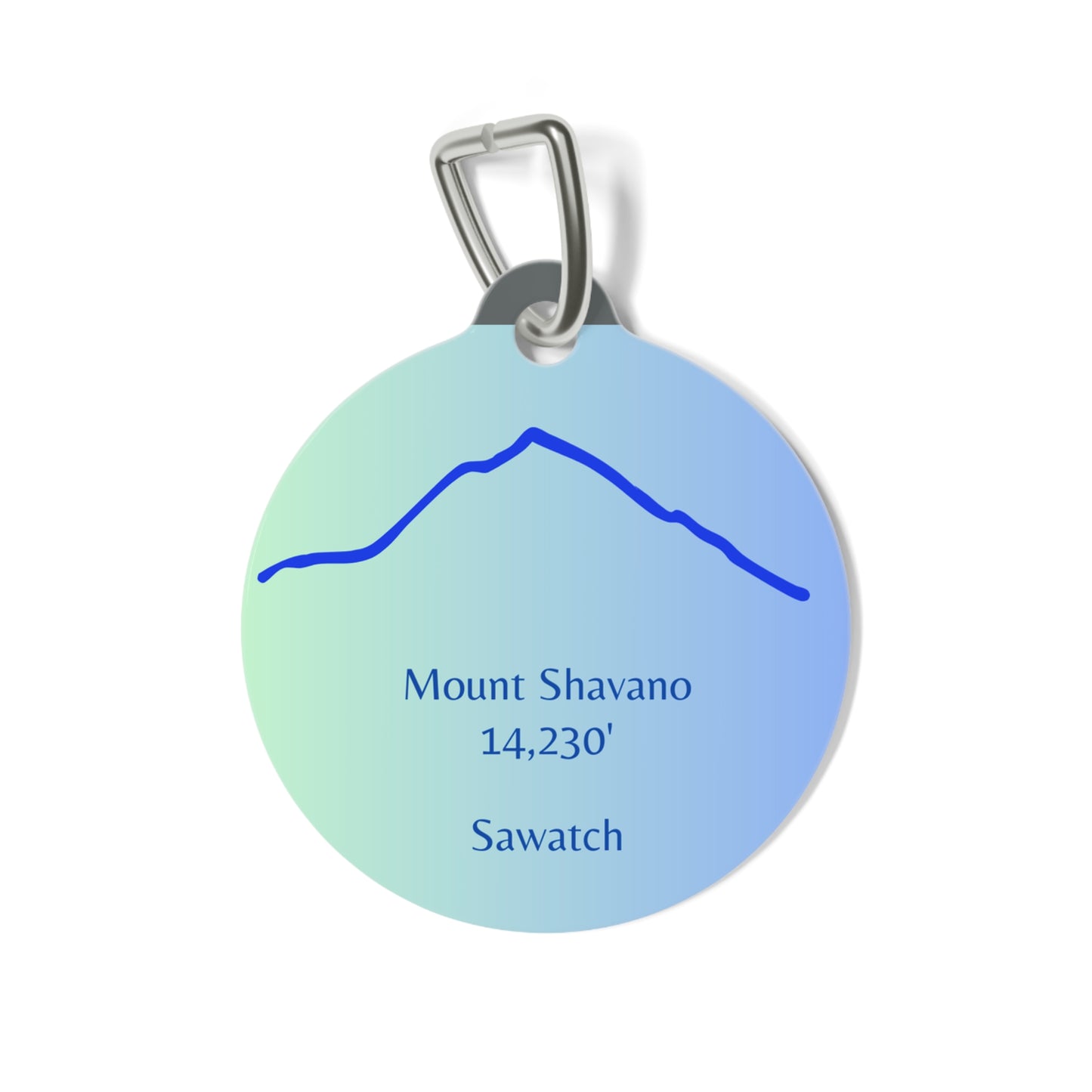Mount Shavano Pet Tag