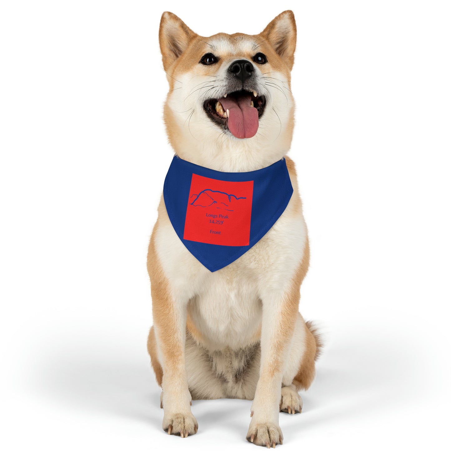 Longs Peak 14er Pet Bandana Collar