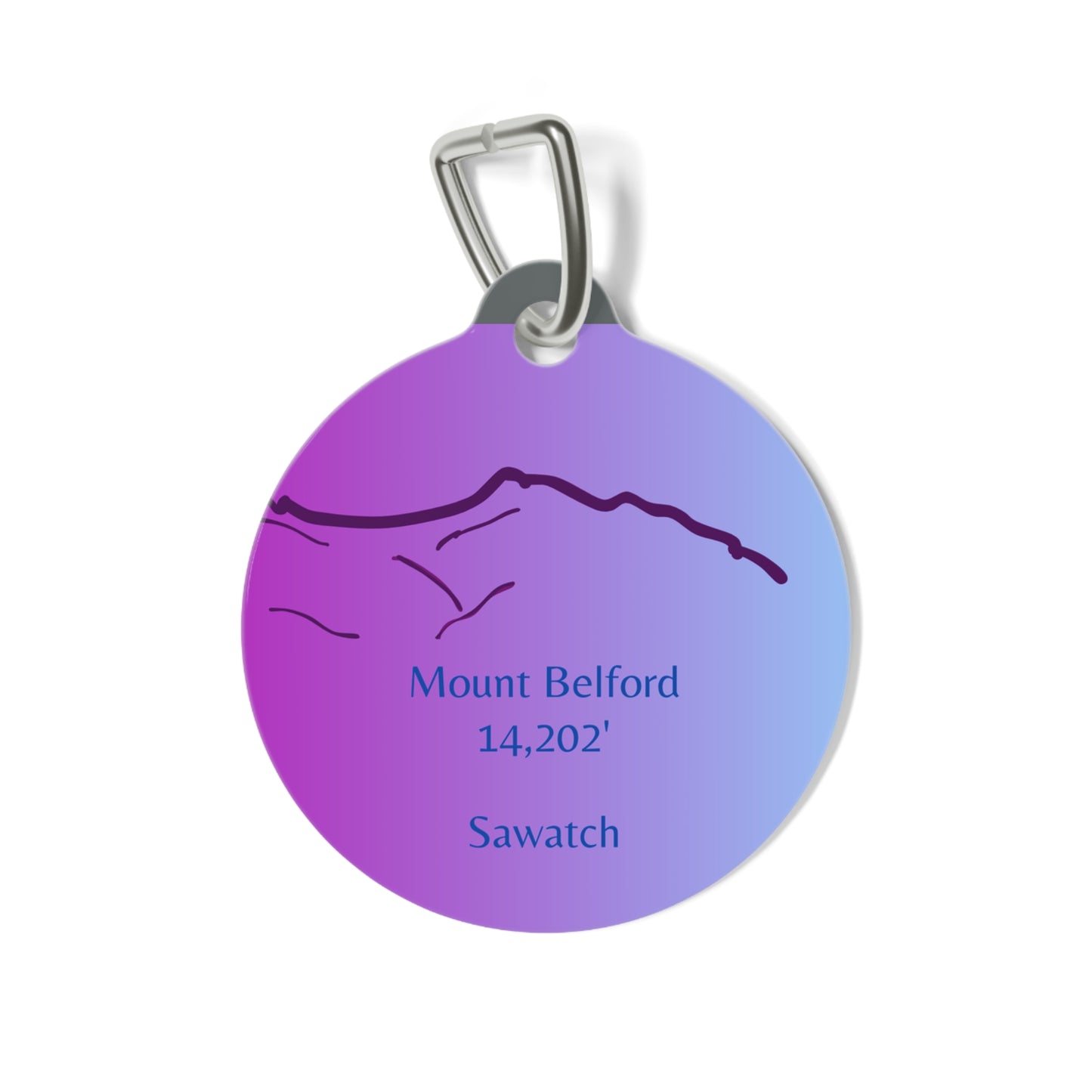 Mount Belford Pet Tag