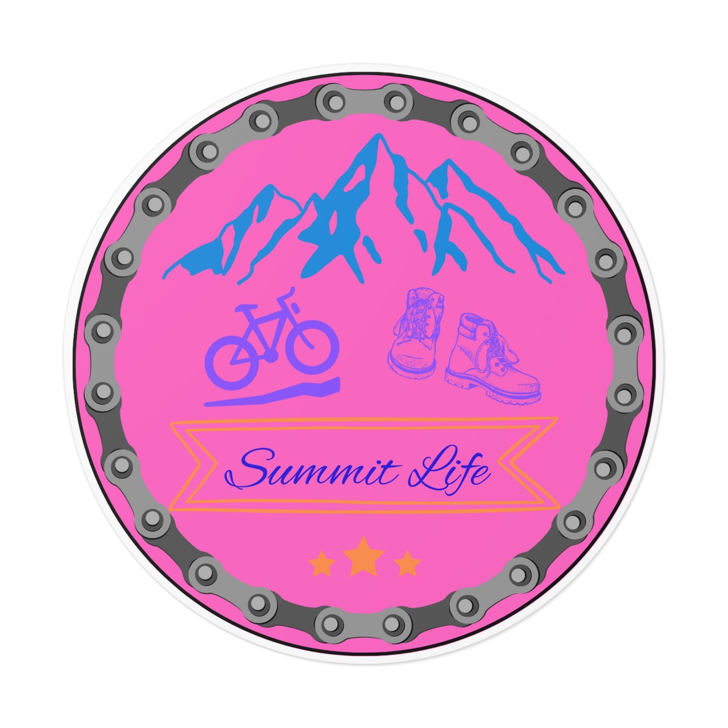 Summit Life Vinyl Stickers