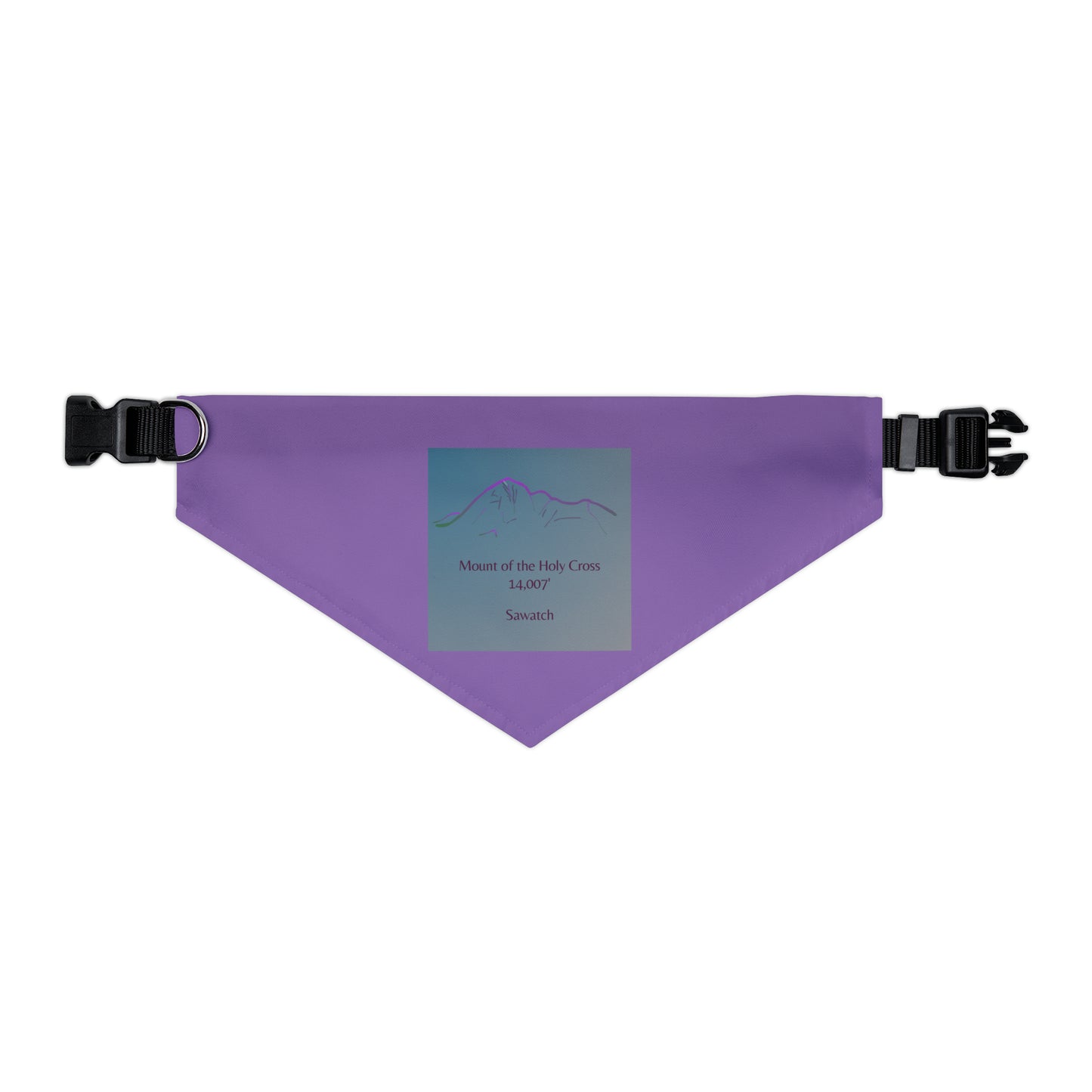 Mount of the Holy Cross 14er Pet Bandana Collar