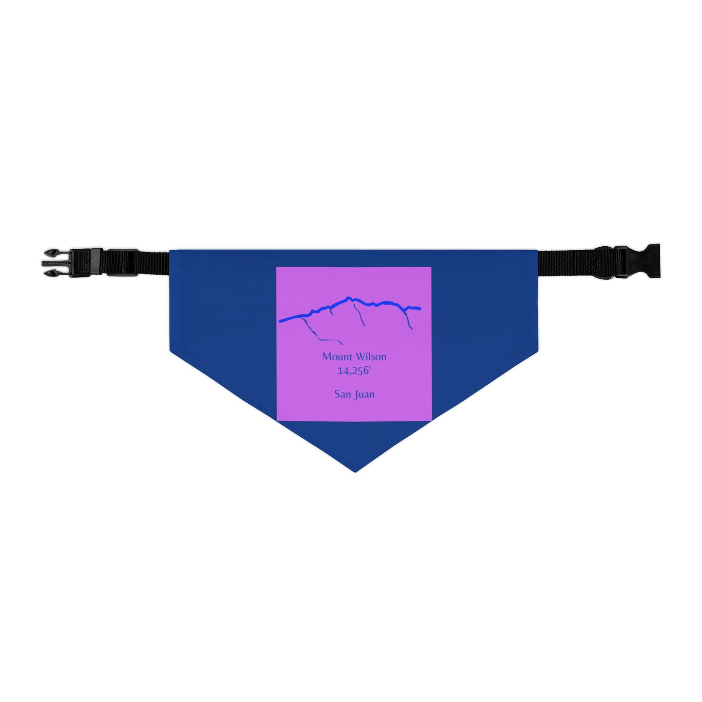 Mount Wilson 14er Pet Bandana Collar