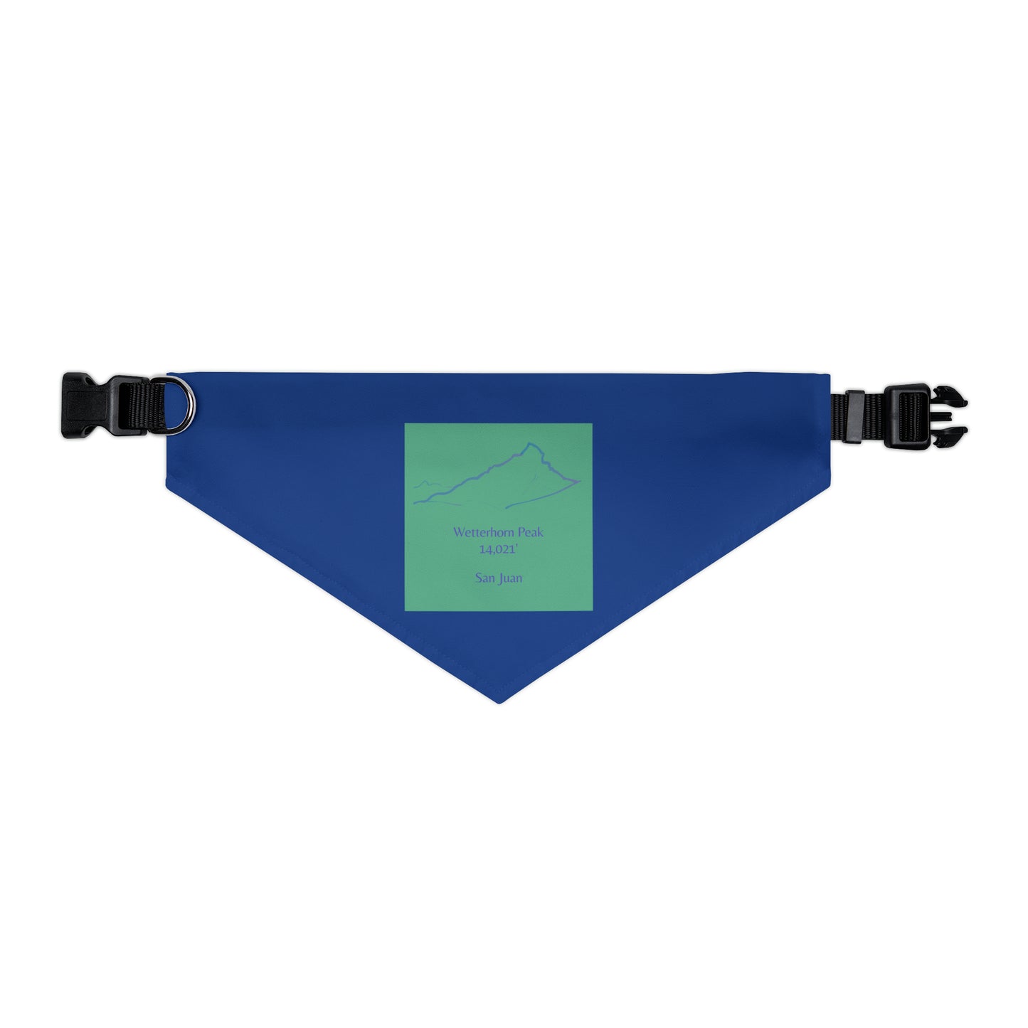 Wetterhorn Peak 14er Pet Bandana Collar