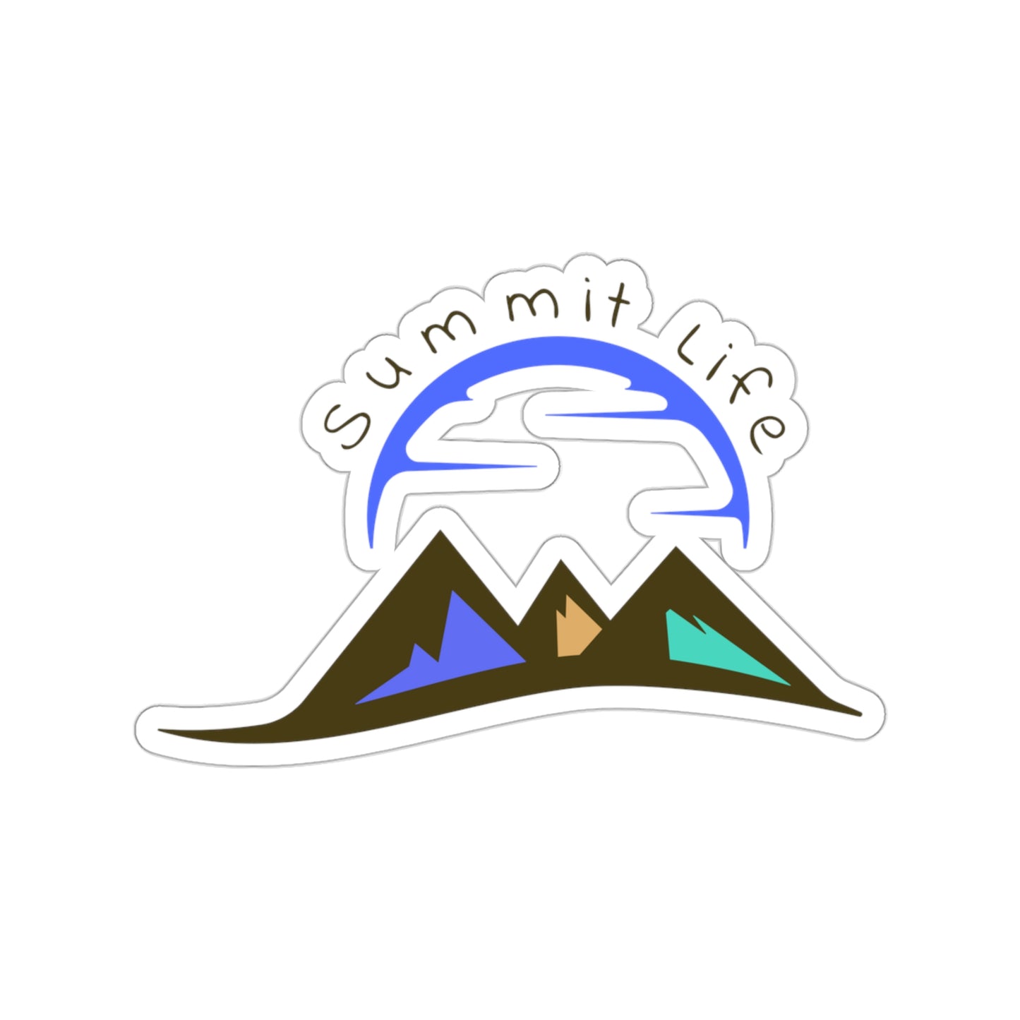 Summit Life Kiss-Cut Sticker
