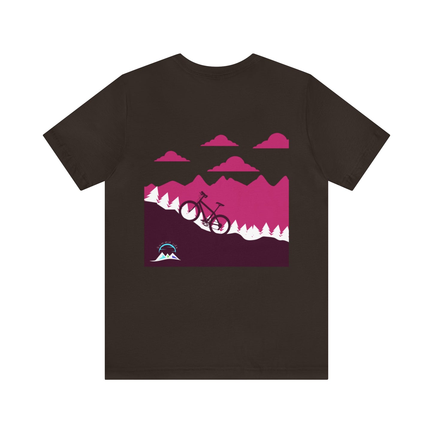 Mountain Bike USA Unisex Jersey Short Sleeve Tee