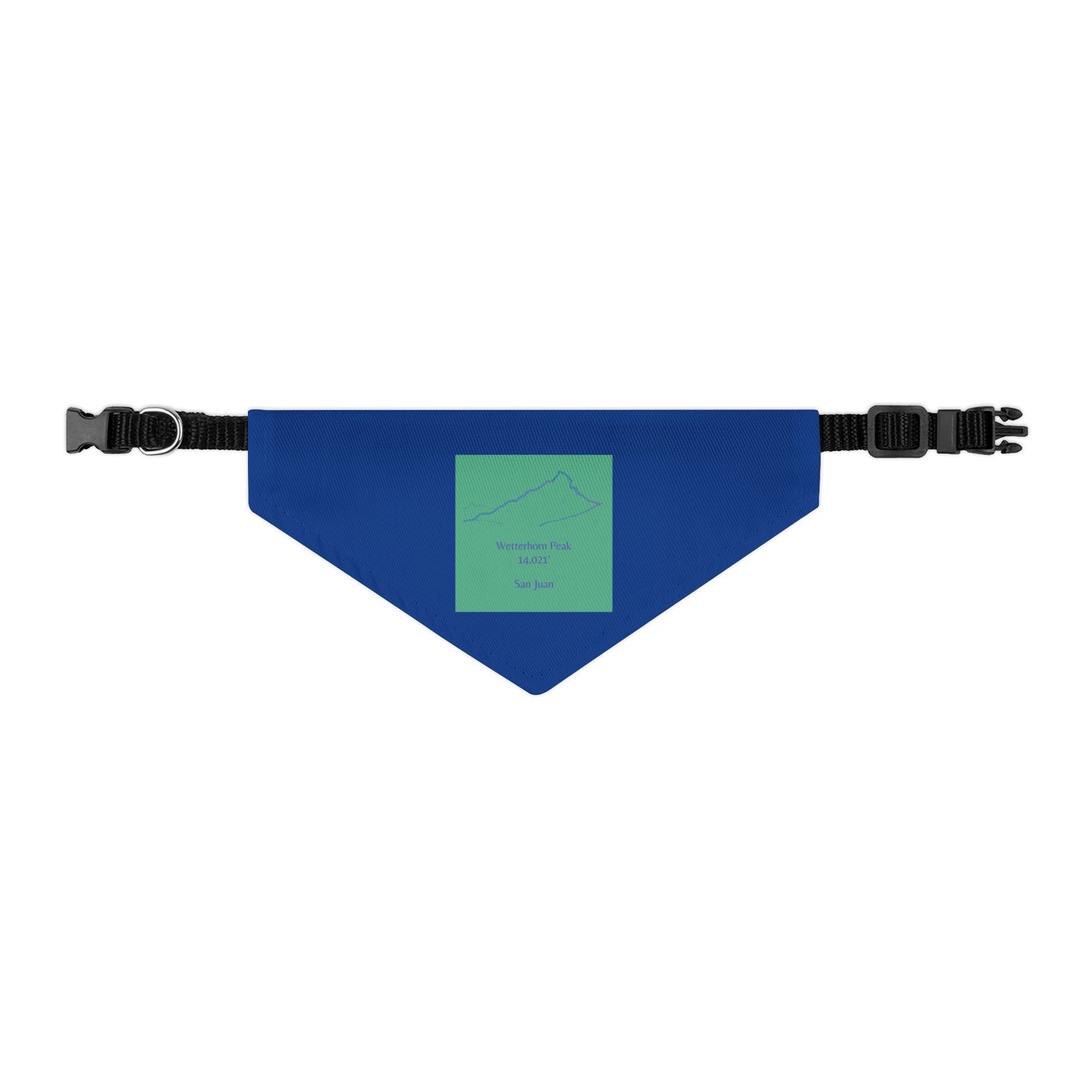 Wetterhorn Peak 14er Pet Bandana Collar