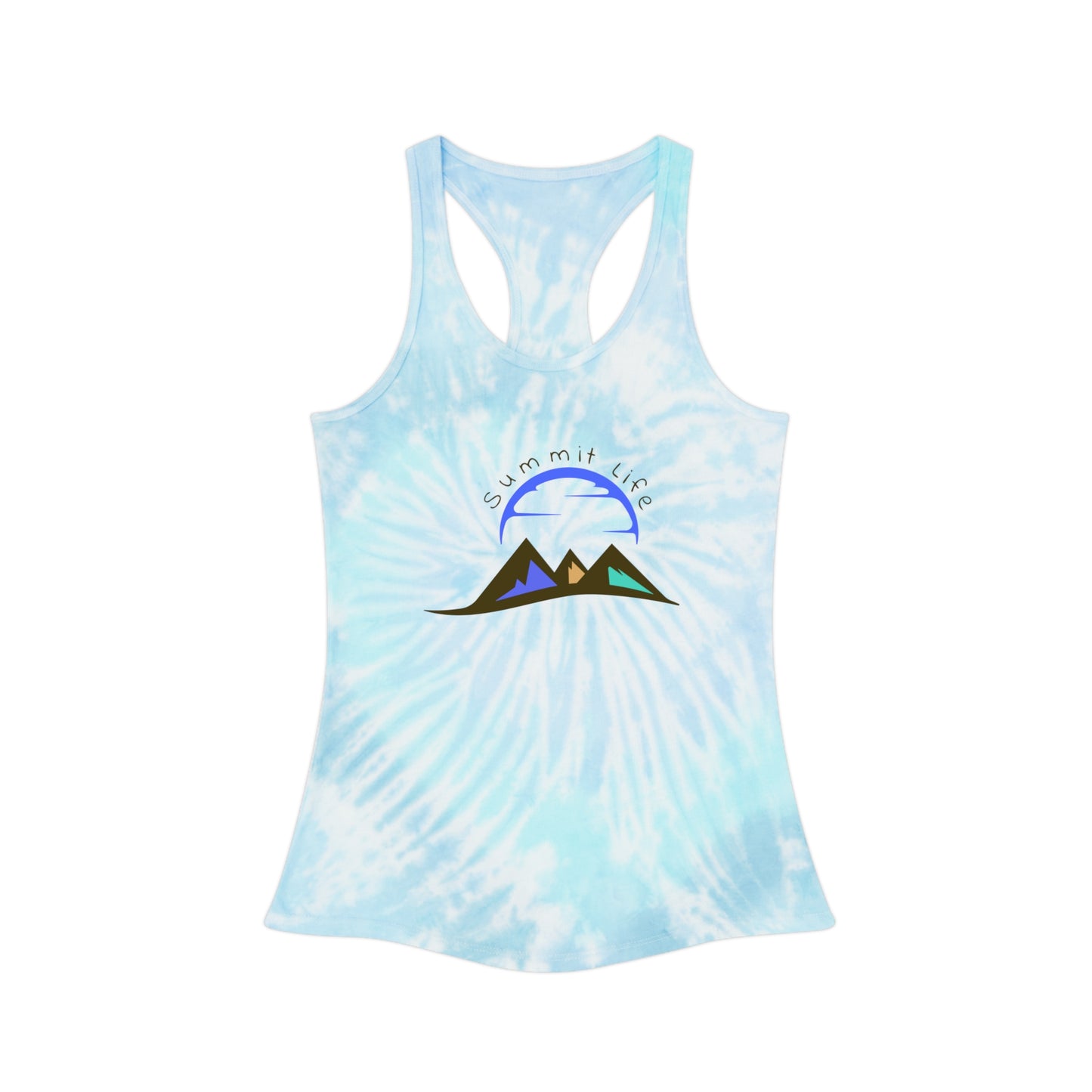 Summit Life Tie Dye Racerback Tank Top