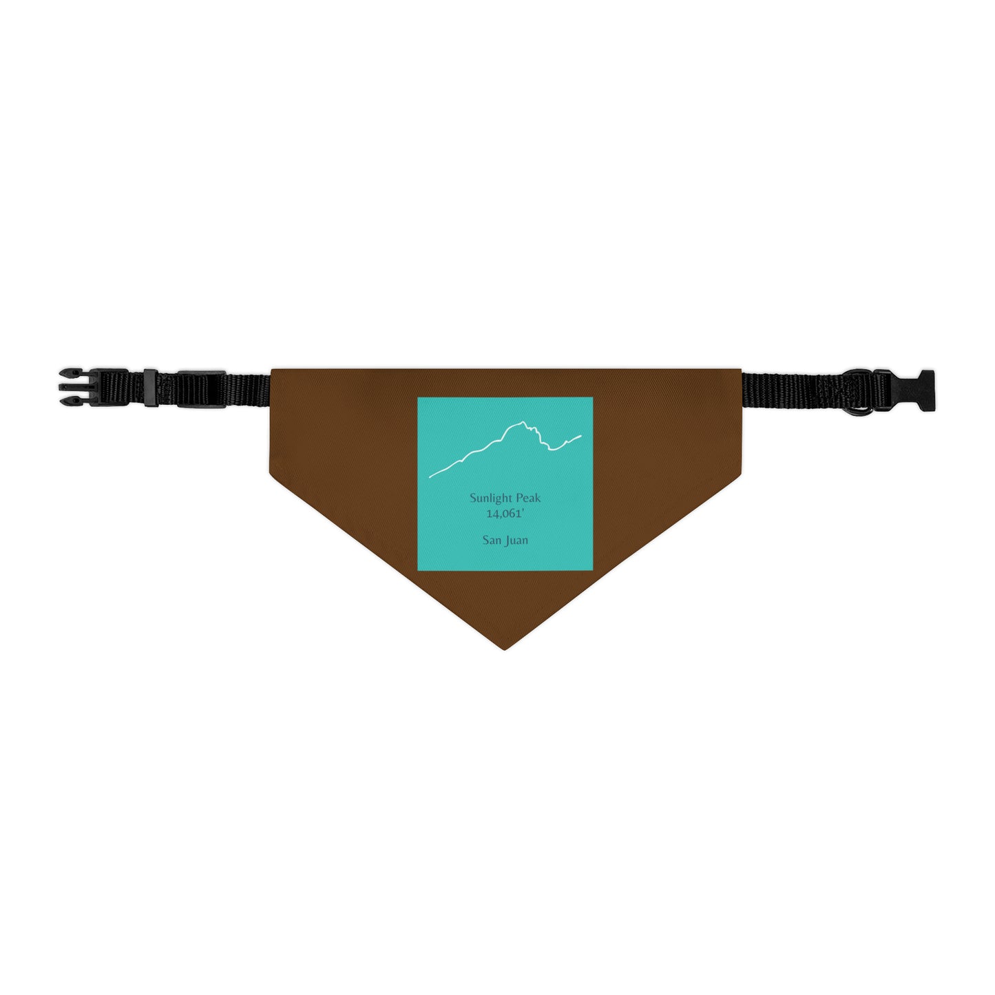 Sunlight Peak 14er Pet Bandana Collar