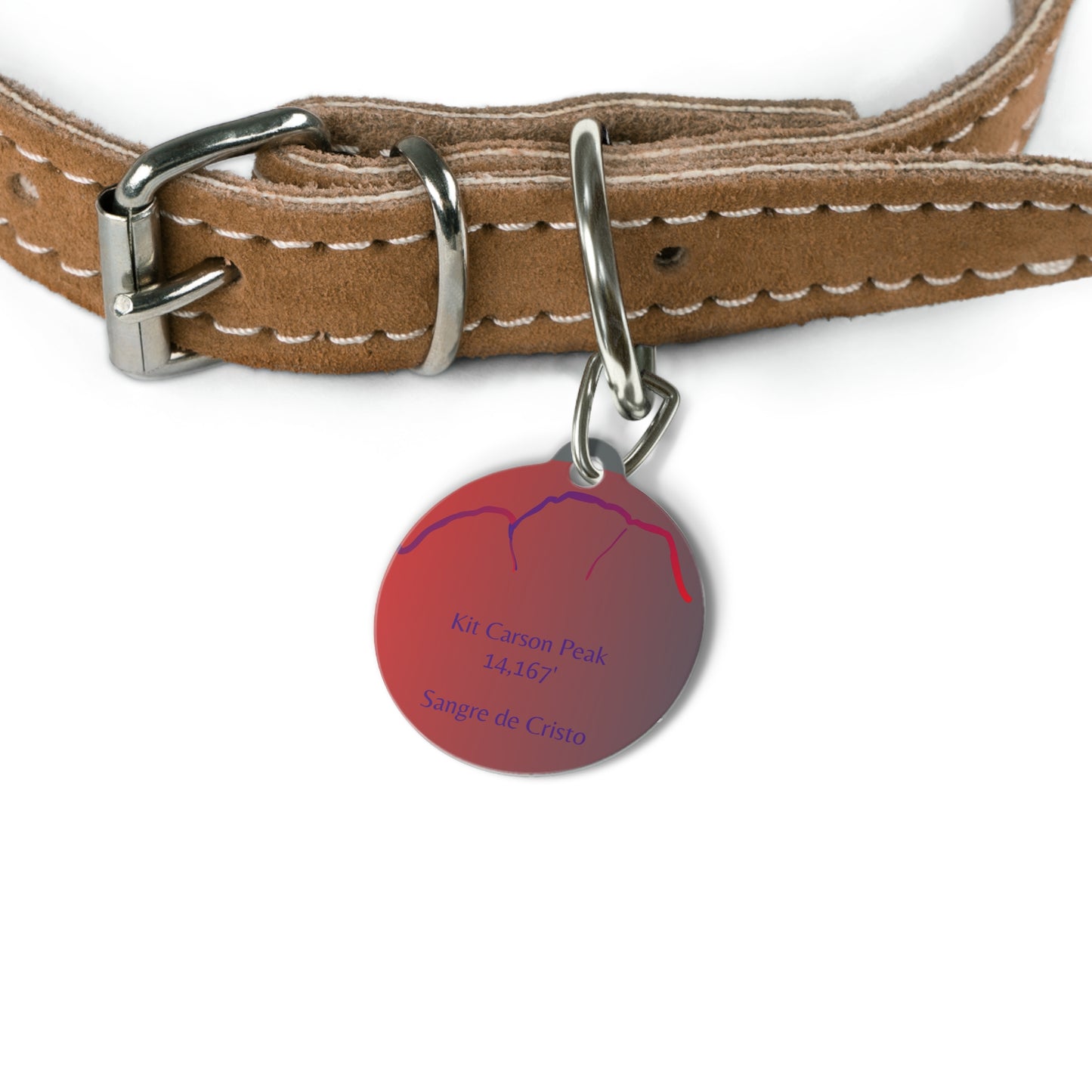 Kit Carson Peak Pet Tag
