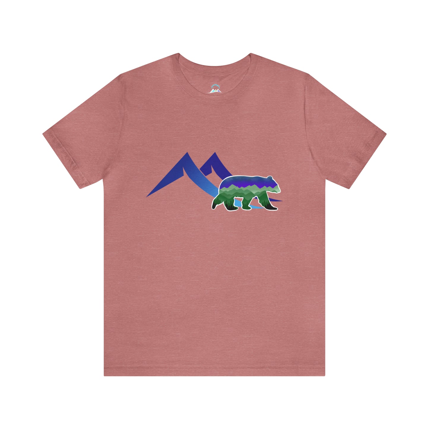 Mountain Bear Unisex Jersey Short Sleeve Tee