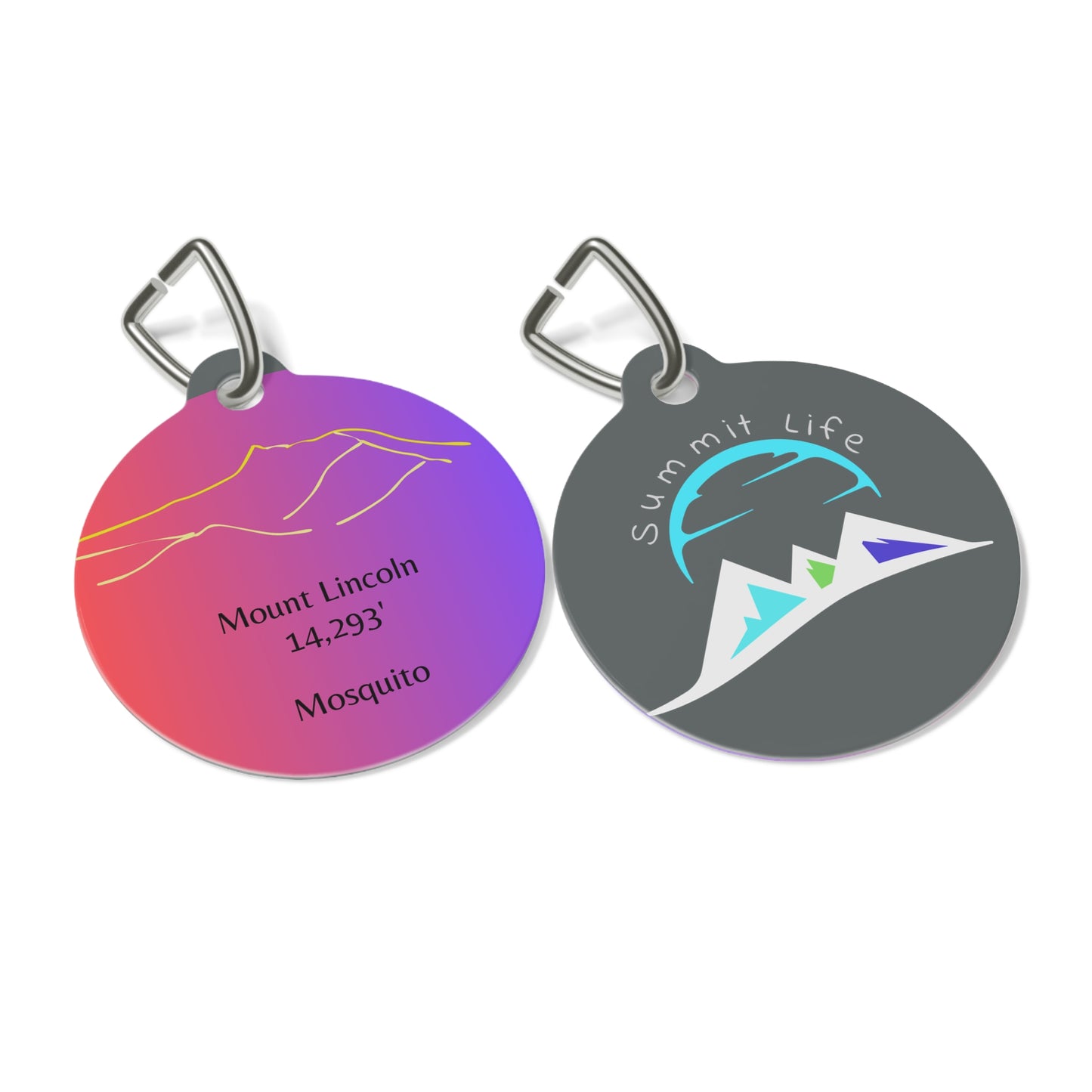 Mount Lincoln Pet Tag