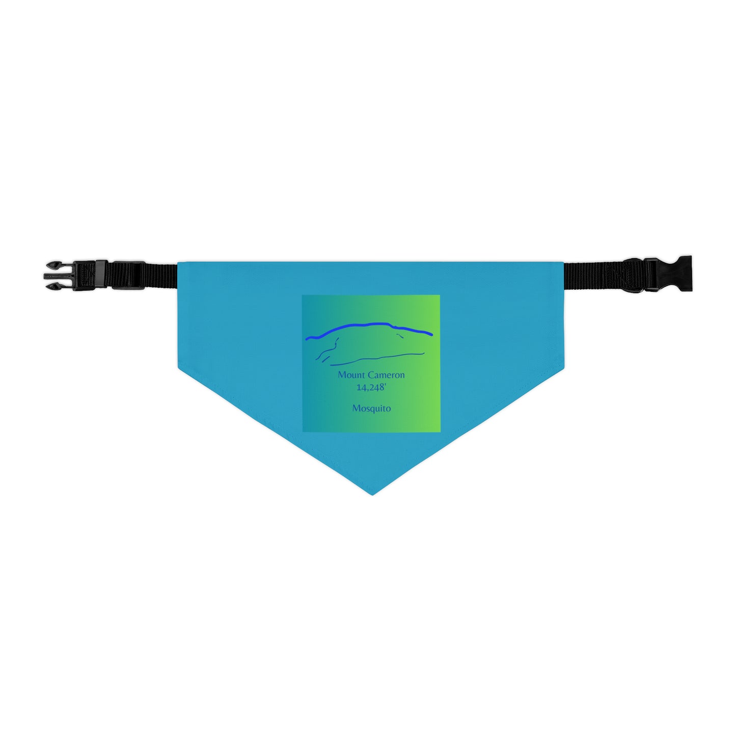 Mount Cameron 14er Pet Bandana Collar