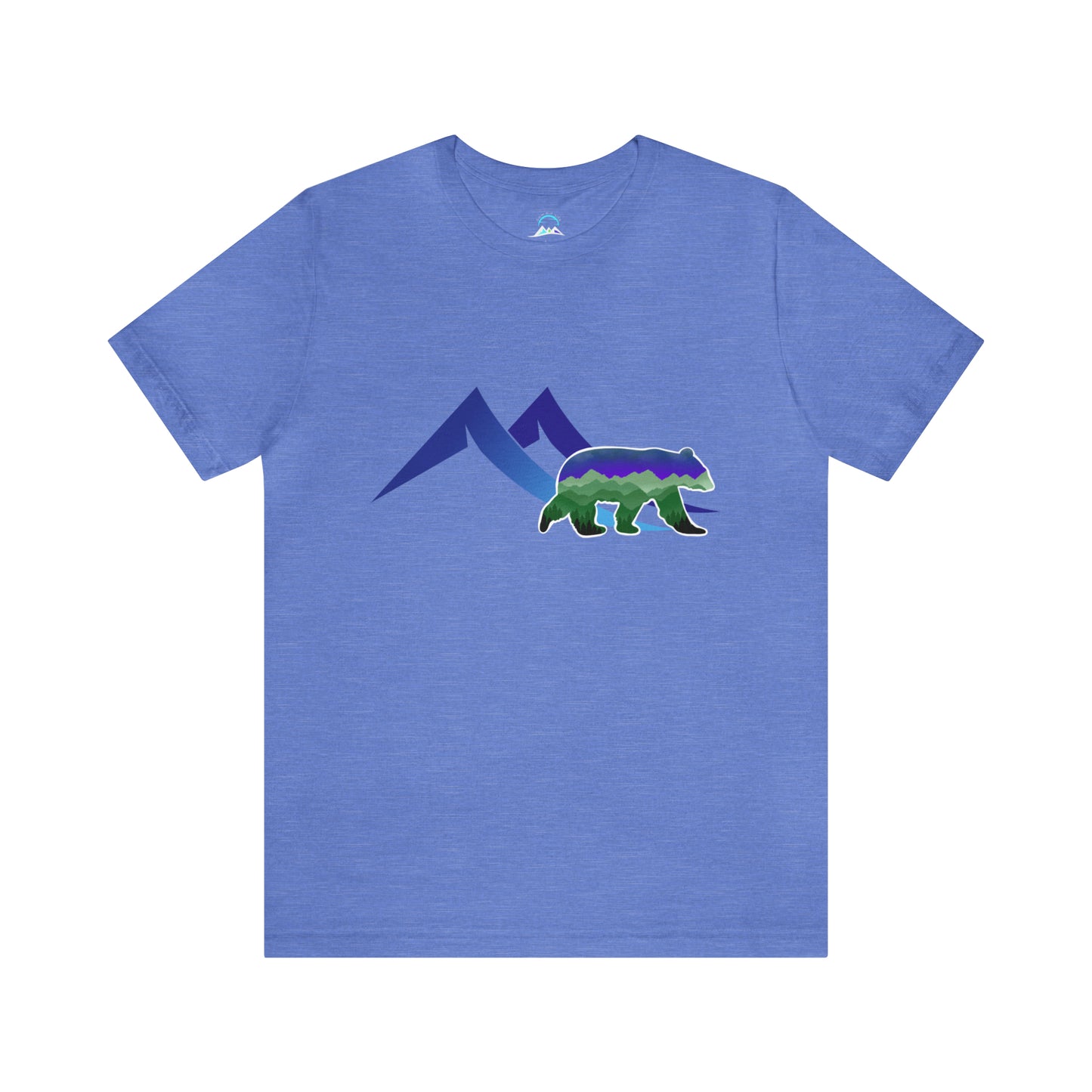 Mountain Bear Unisex Jersey Short Sleeve Tee