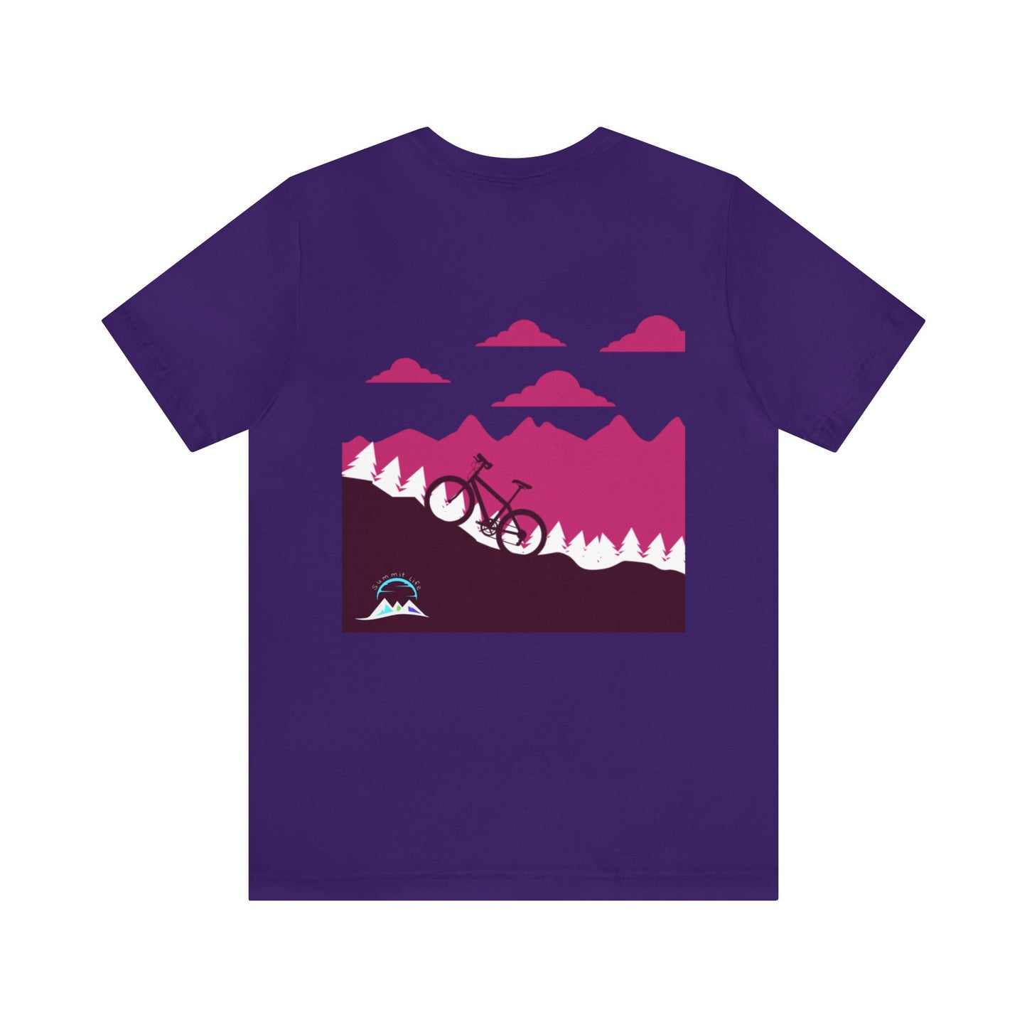 Mountain Bike USA Unisex Jersey Short Sleeve Tee