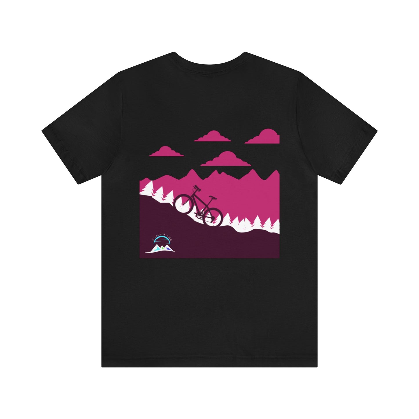 Mountain Bike USA Unisex Jersey Short Sleeve Tee
