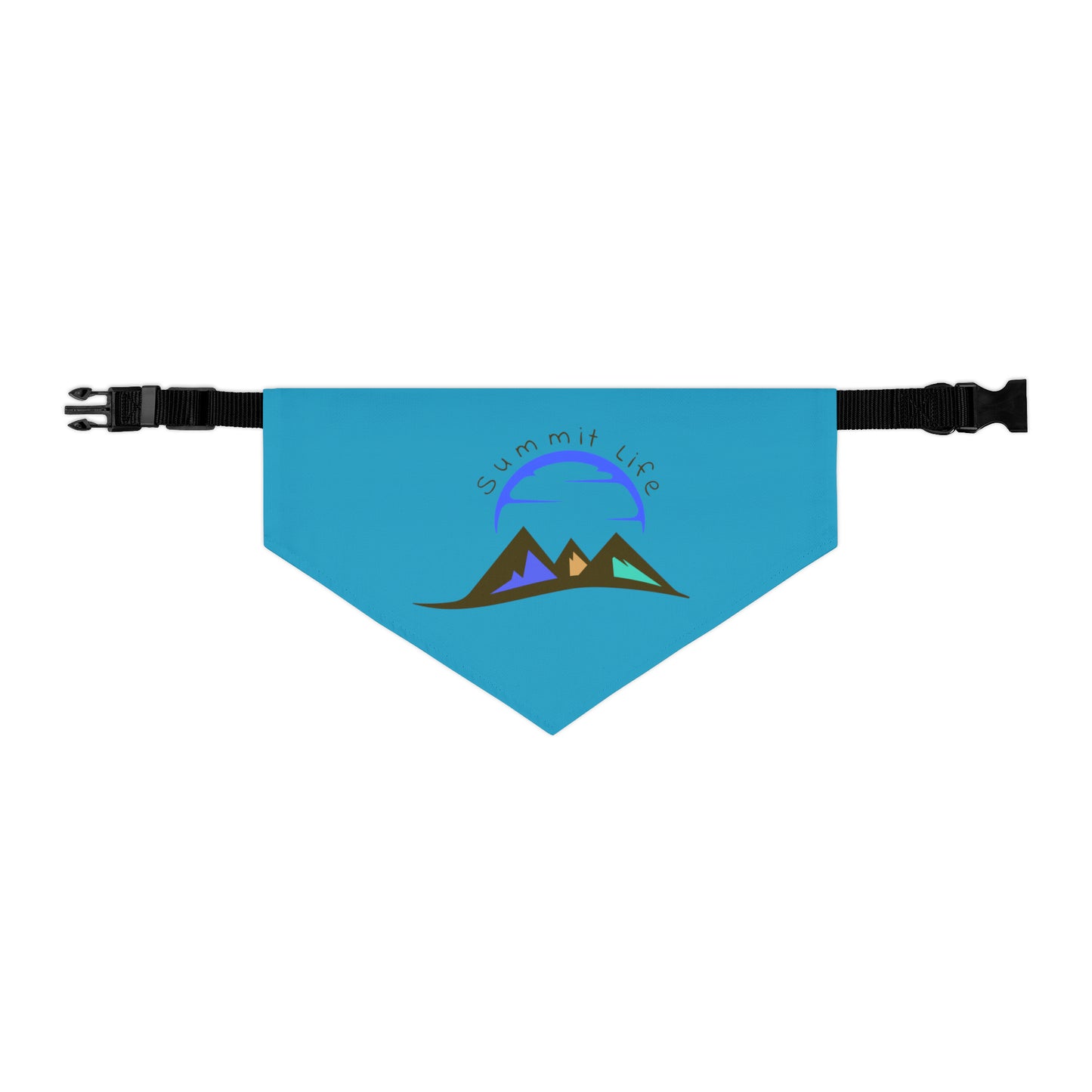 Summit Life Pet Bandana Collar - Turquoise