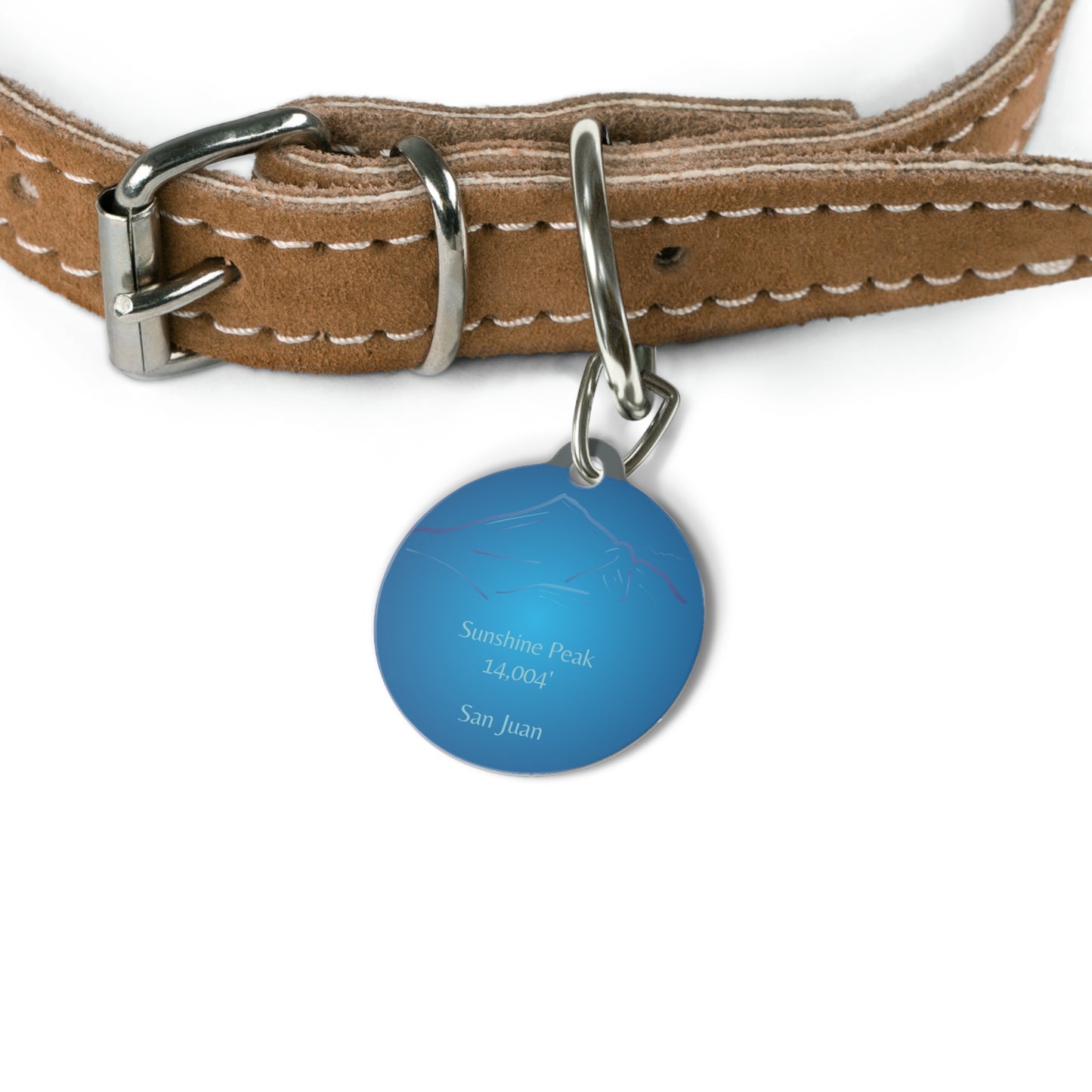 Sunshine Peak Pet Tag