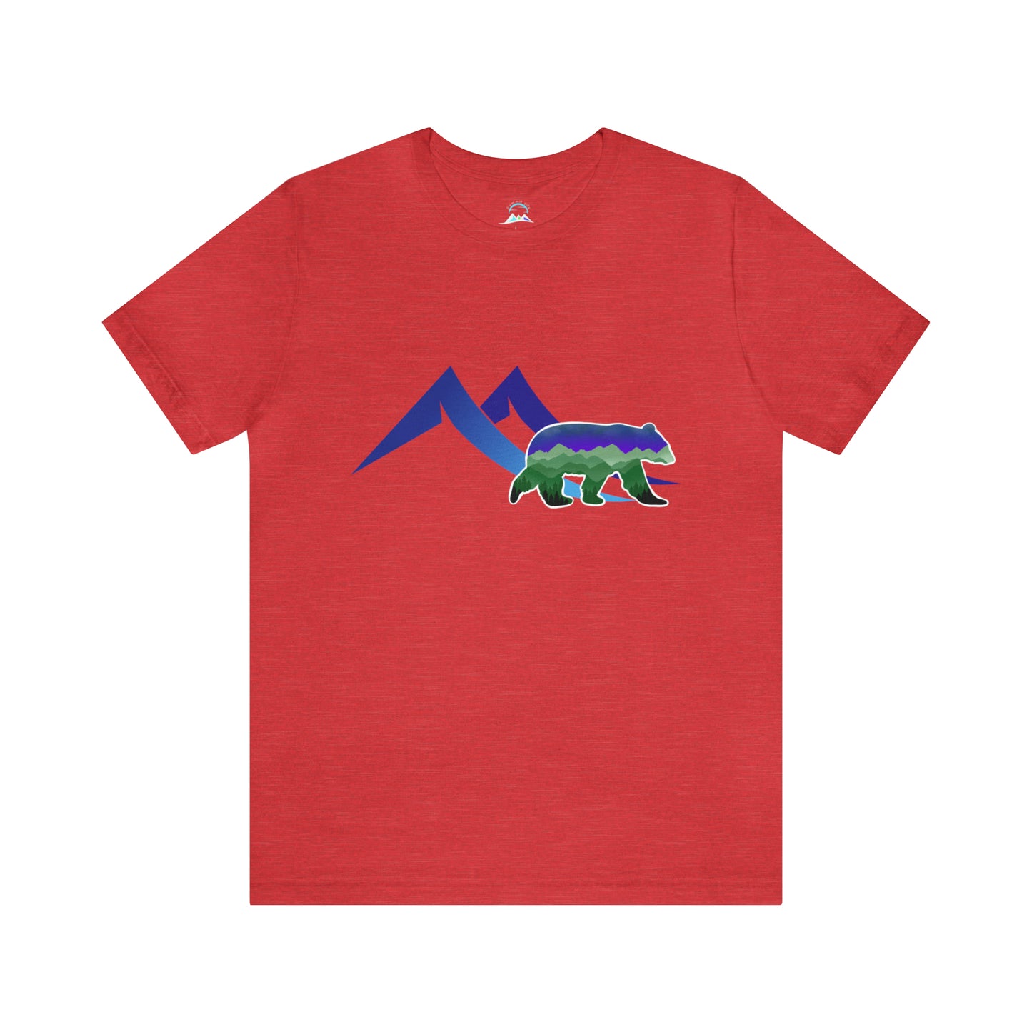 Mountain Bear Unisex Jersey Short Sleeve Tee