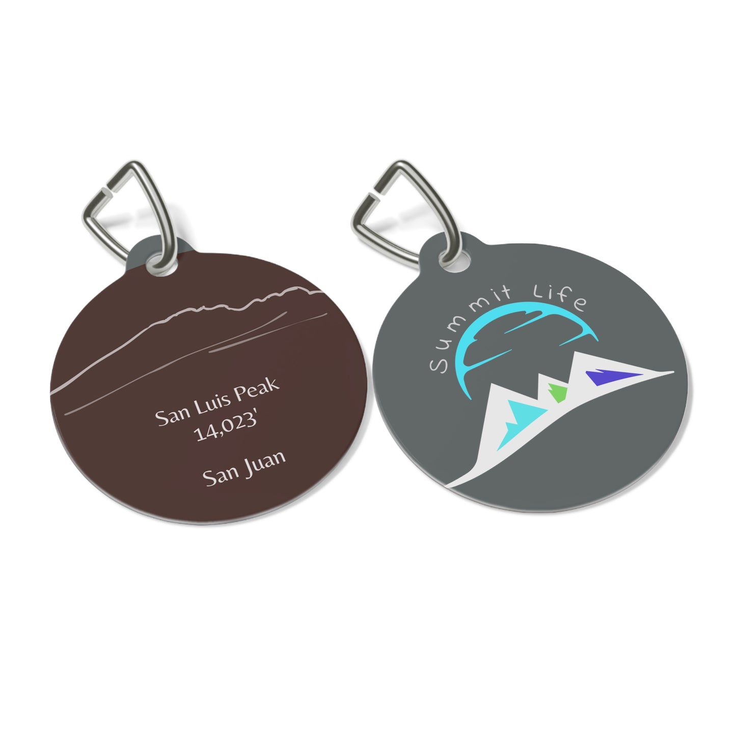 San Luis Peak Pet Tag