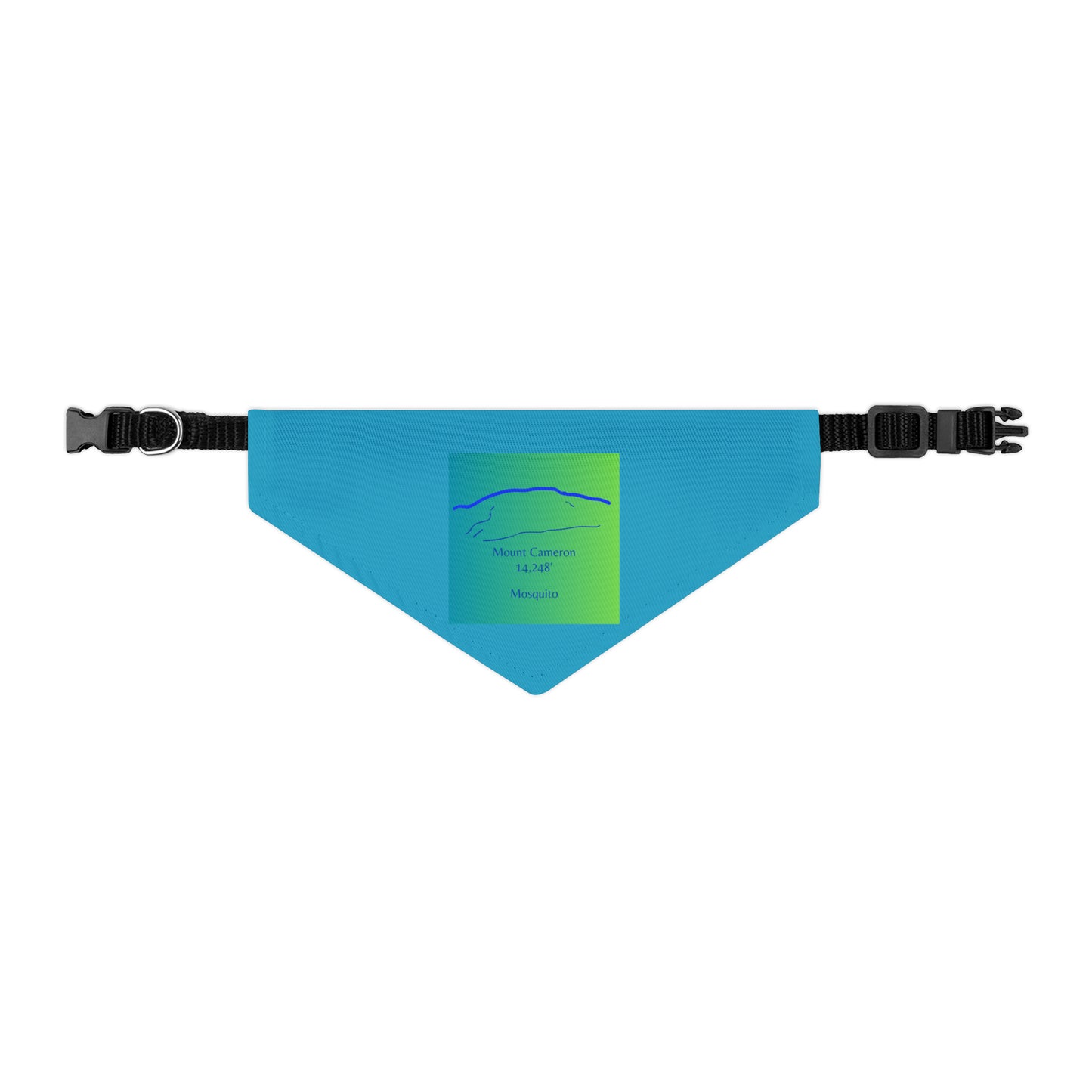 Mount Cameron 14er Pet Bandana Collar