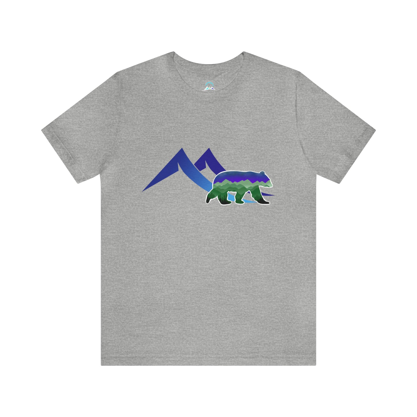 Mountain Bear Unisex Jersey Short Sleeve Tee