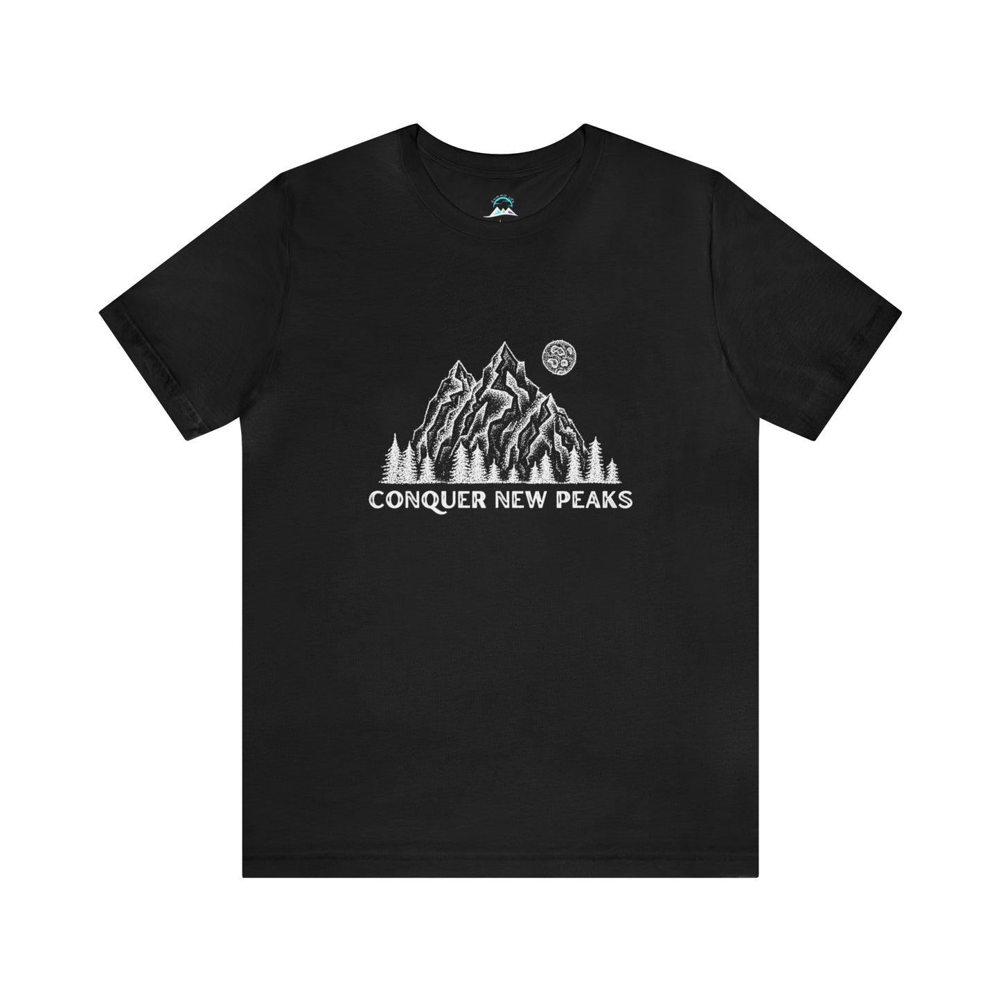 Conquer New Peaks Unisex Jersey Short Sleeve Tee