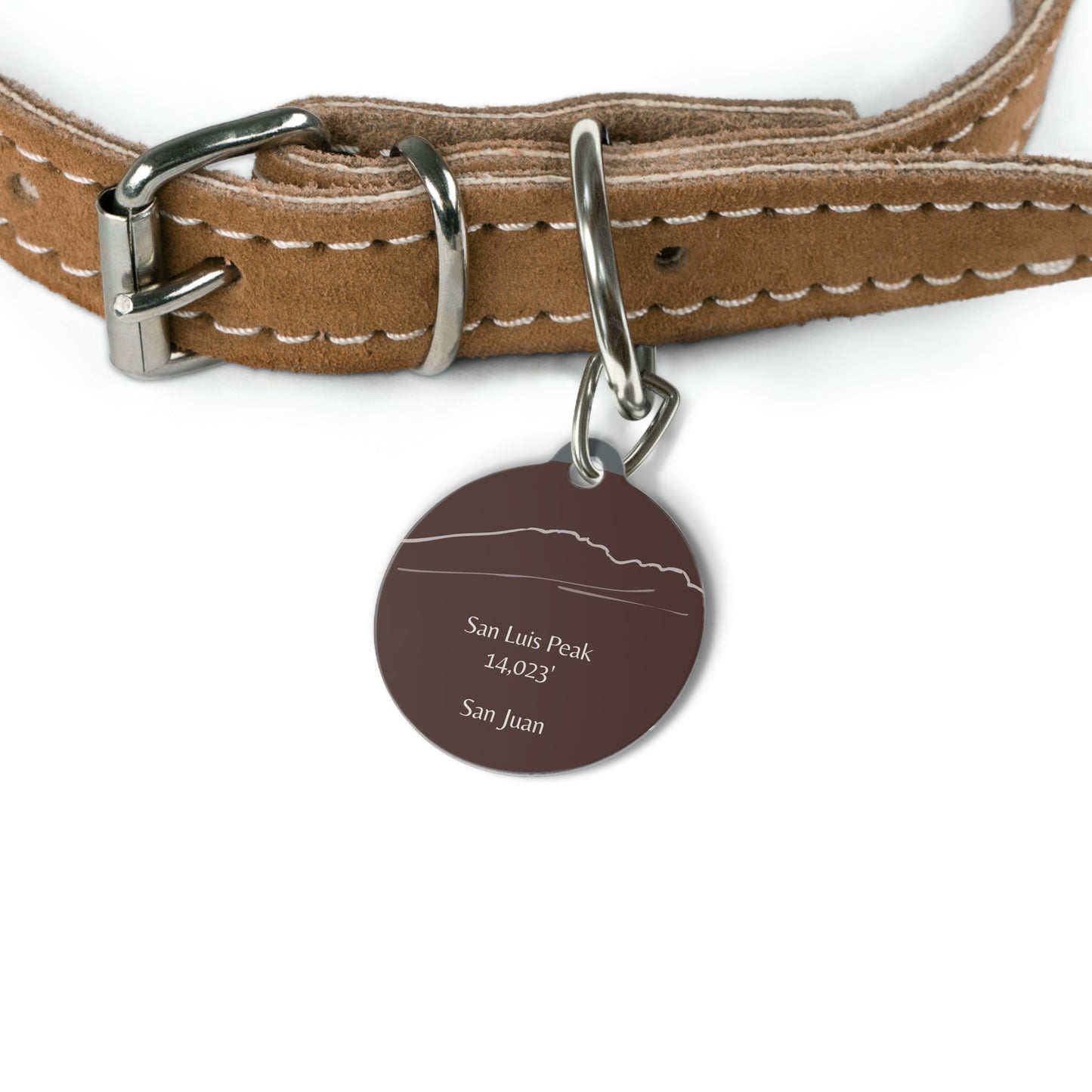San Luis Peak Pet Tag