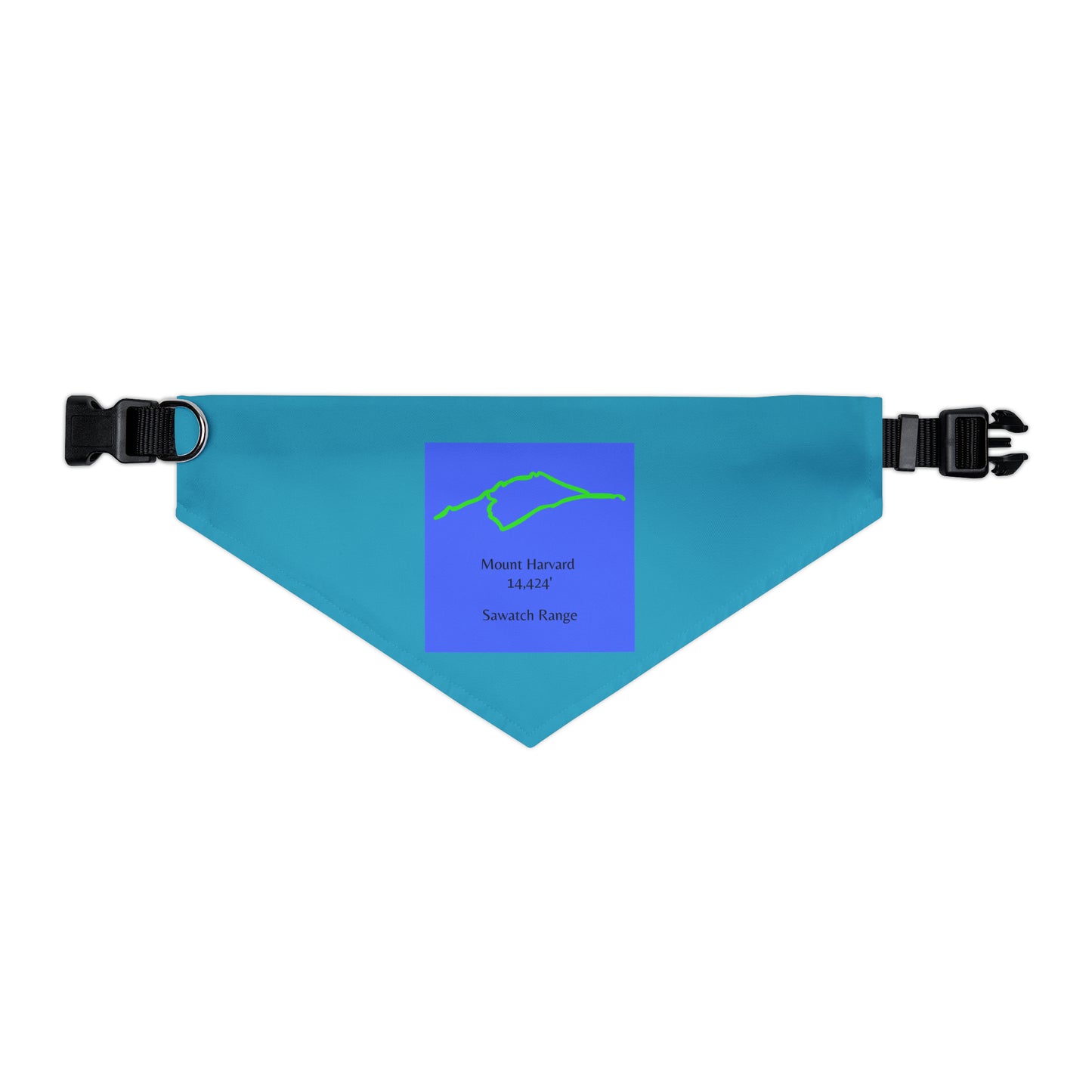 Mount Harvard 14er Pet Bandana Collar